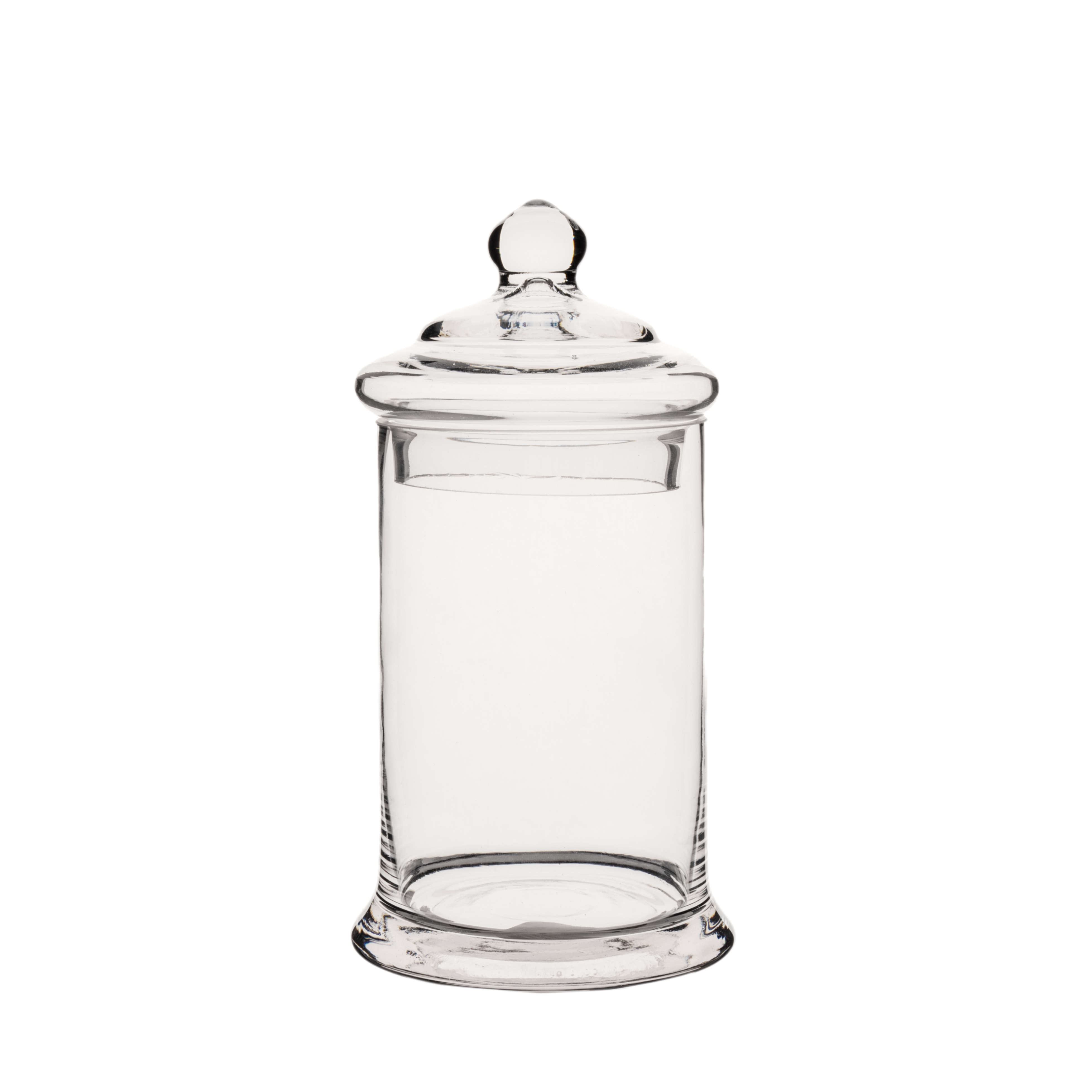 Glass vase with lid Candy bar