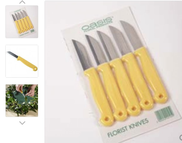 Oasis Florist Knife, 5 pcs