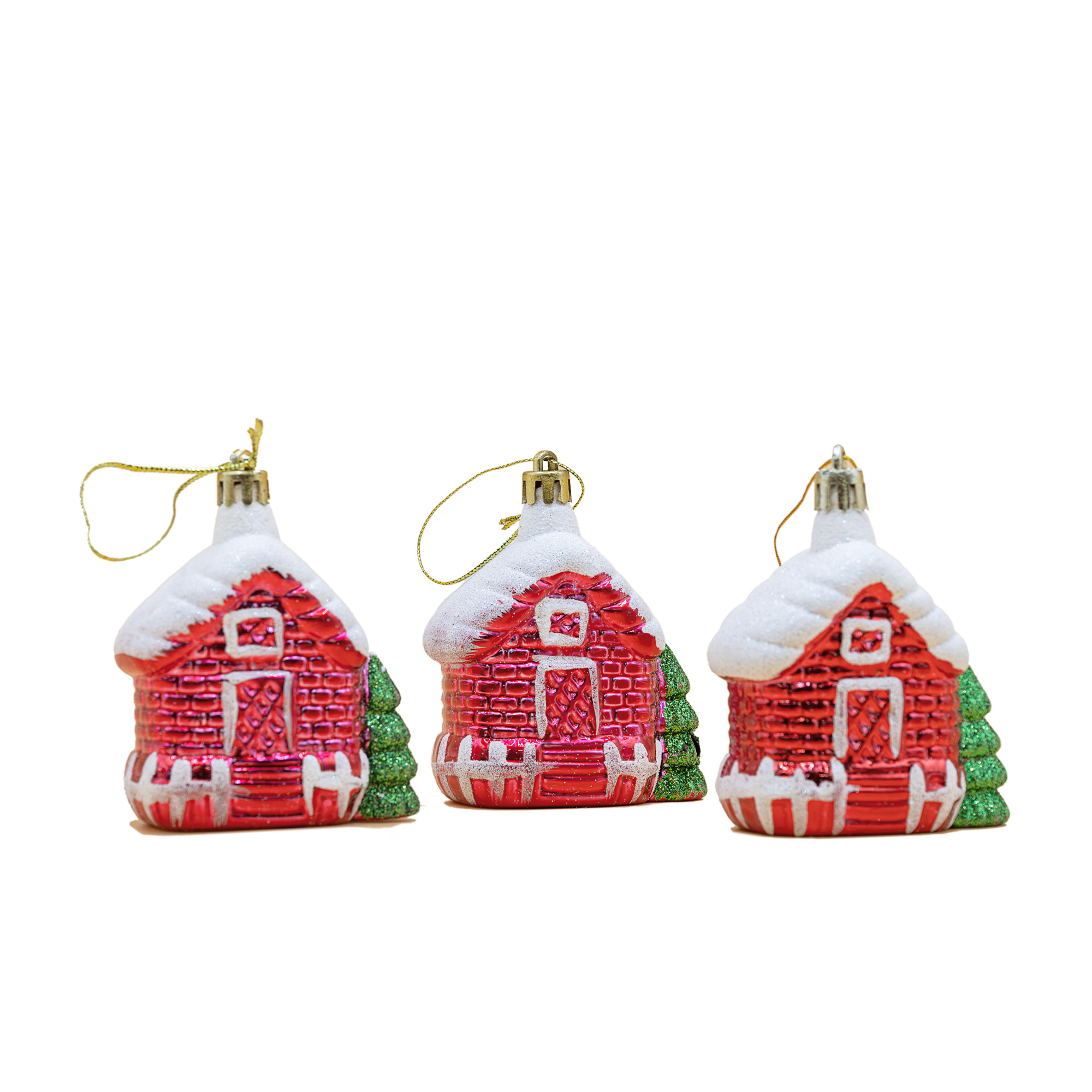 Chrisrtmas decoration house, 3pcs