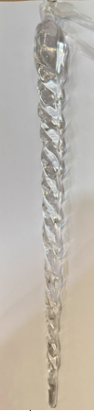 Christmas icicle acrylic, 5 pcs | Wholesale flowers, plants and supplies Christmas icicle acrylic, 5 pcs