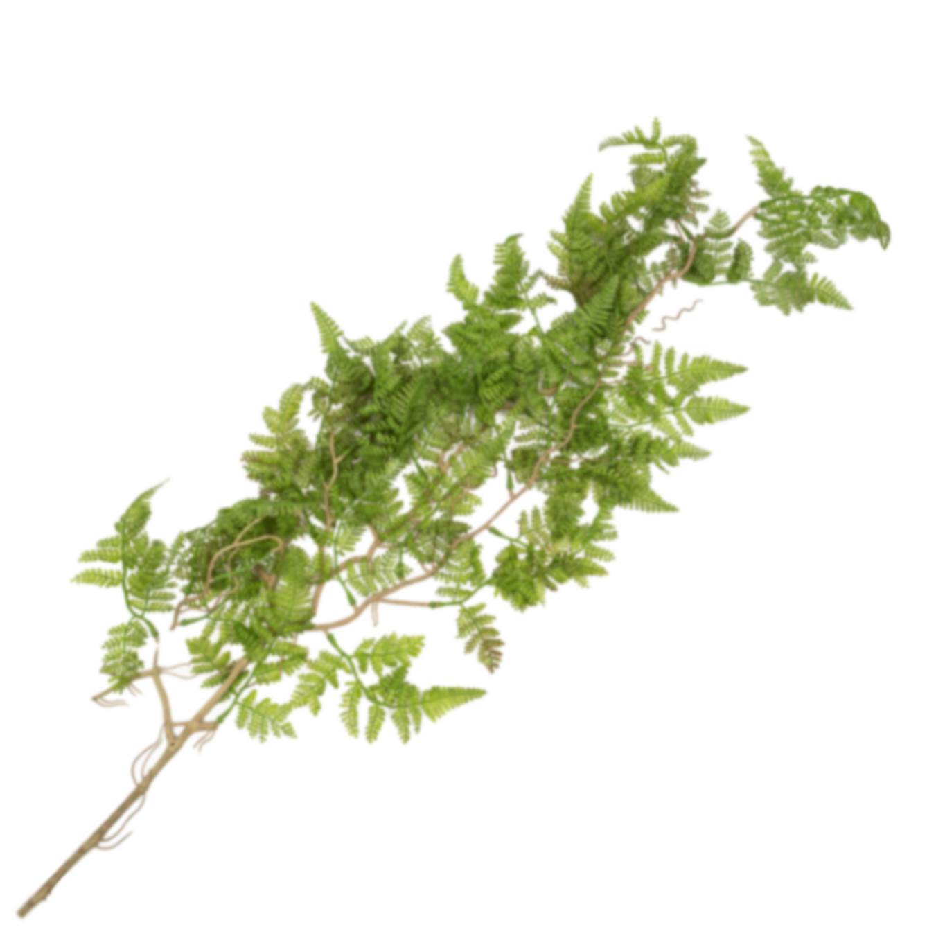 Artificial fern hanging bush