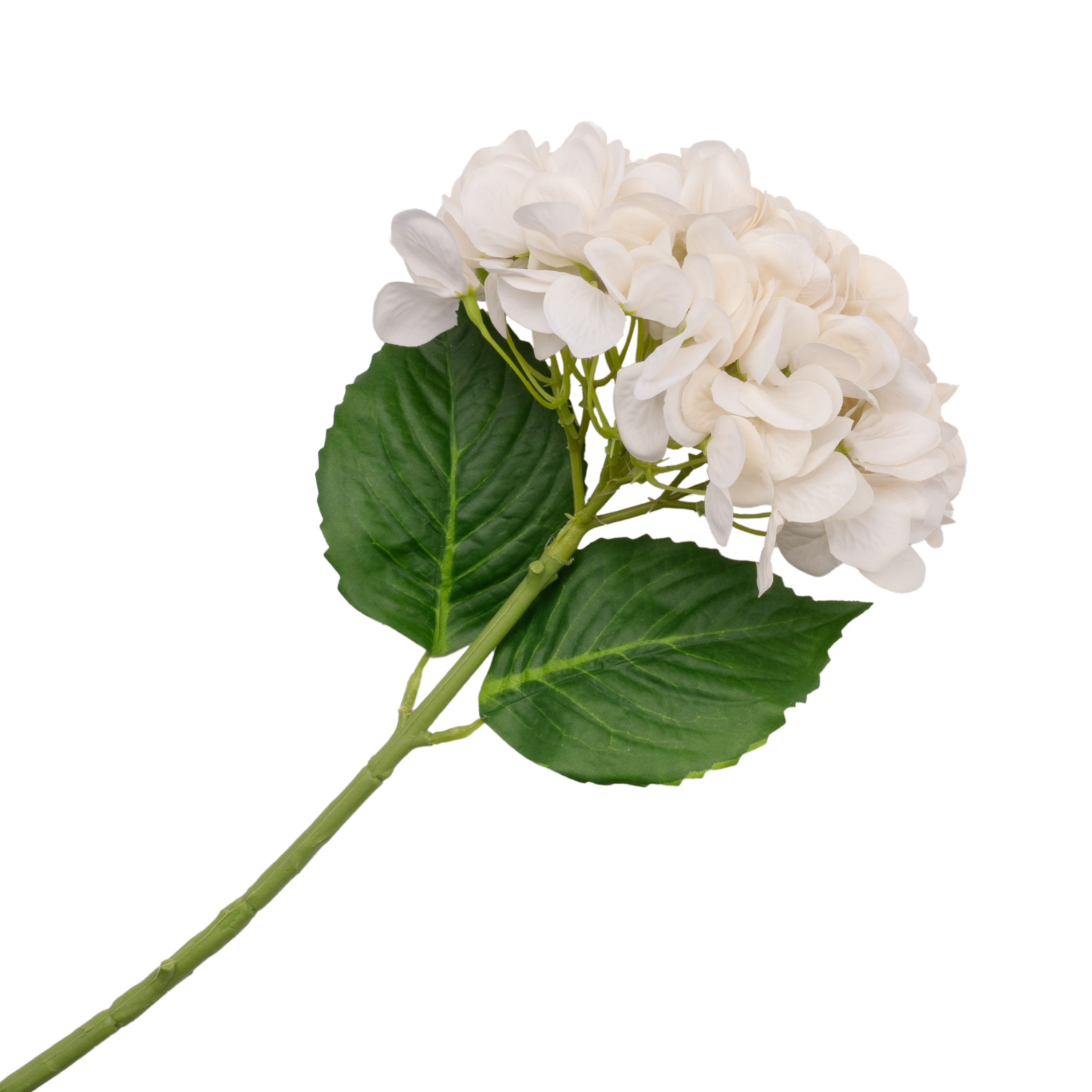 Artificial silicone hydrangea