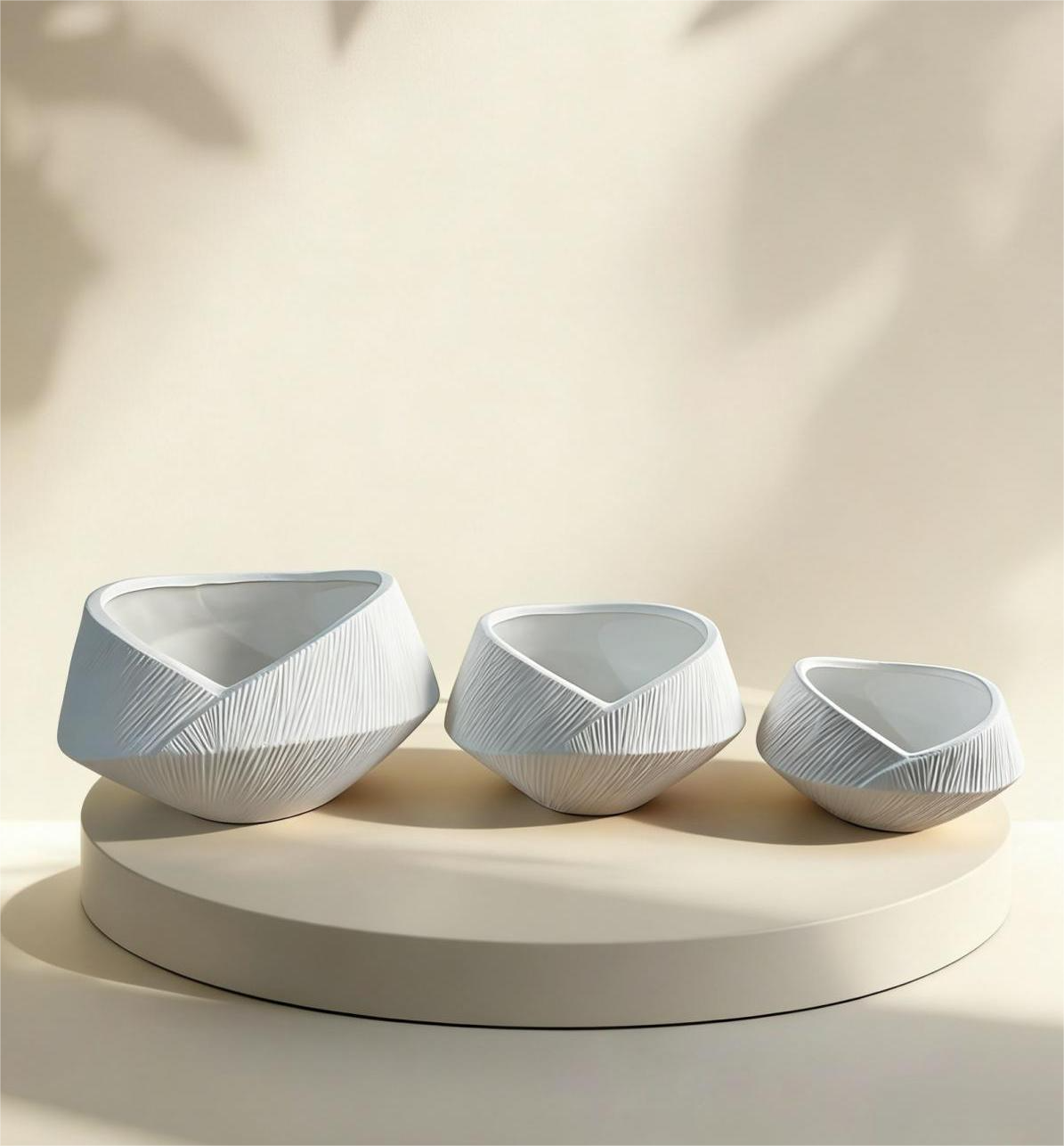 Ceramic pot collar