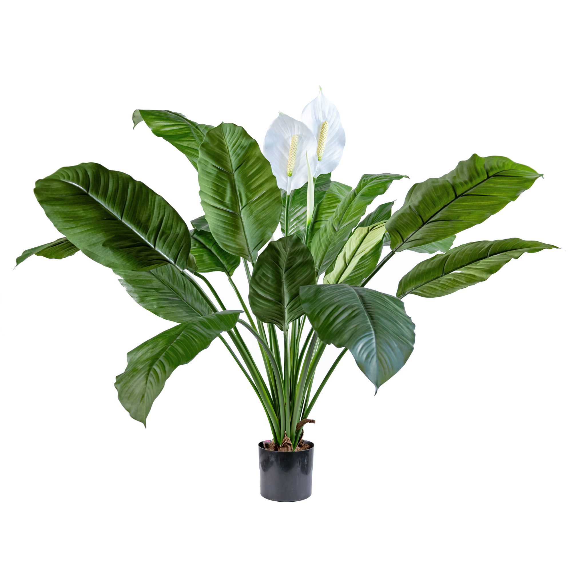 Artificial spathiphyllum king bush 19LVS