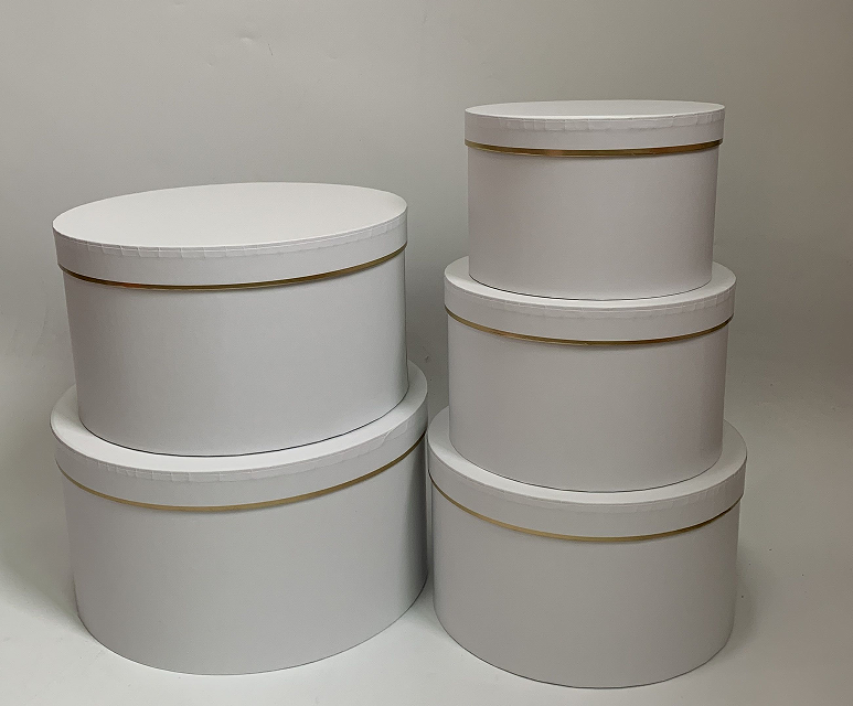 Flower box D18XH12, D21XH13, D24XH14, D27XH15, D30XH16 cm, 5 pcs