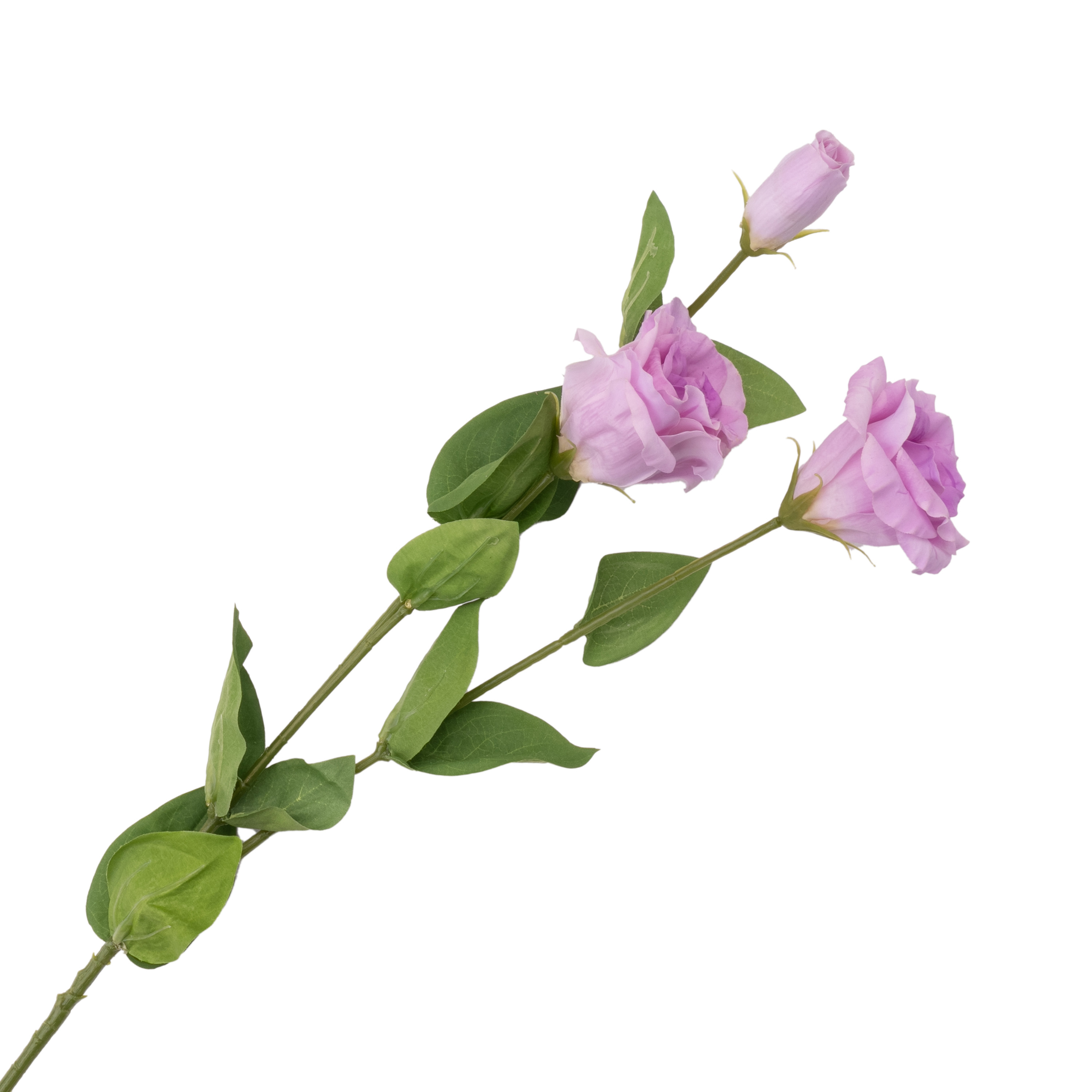 Artificial silicone lisianthus