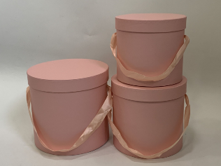 Flower box D19.5x19, D17.5.5x17, D15.5x15 cm, 3 pcs