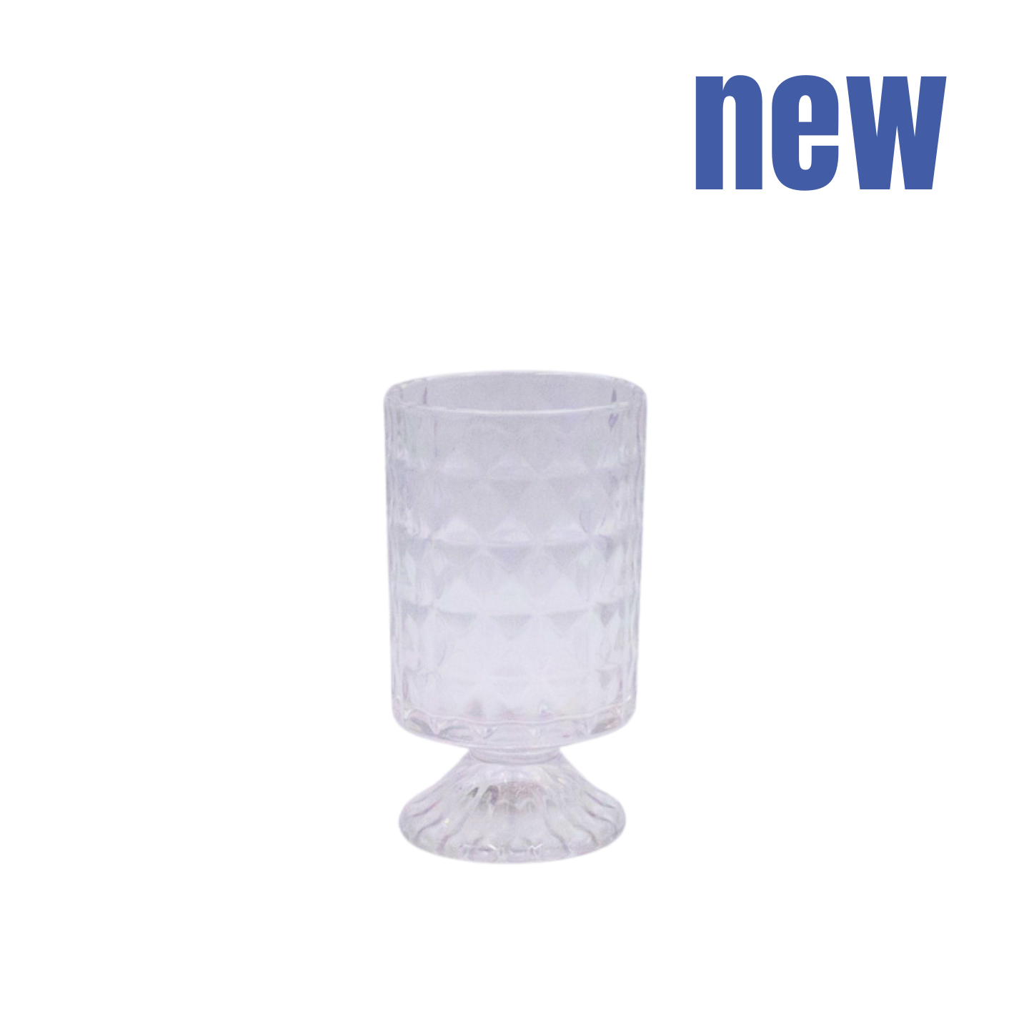 Glass vase Square crystal