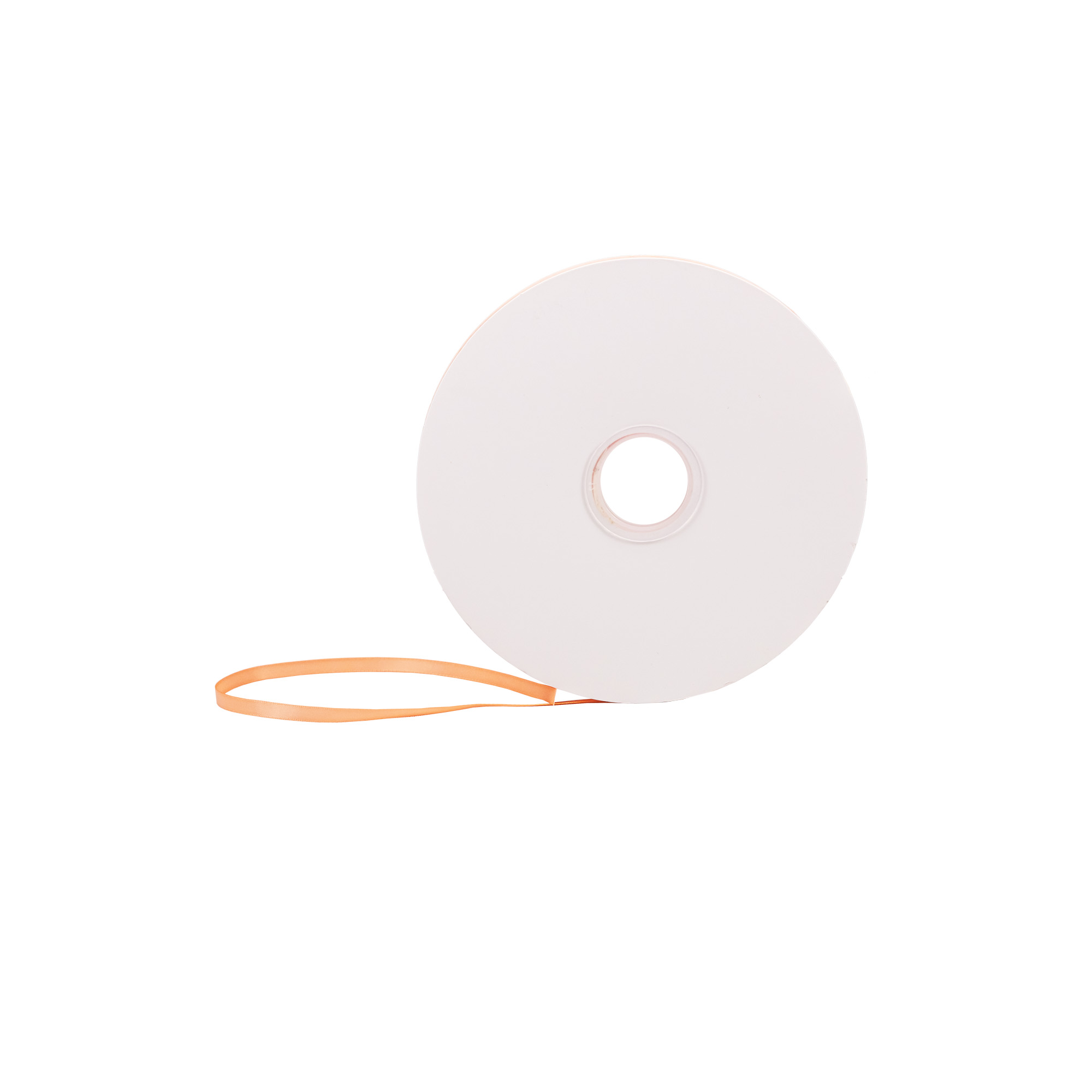 Premium satin ribbon, 100y x 60 mm, Peach