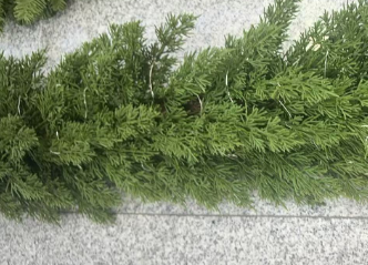 Christmas garland full PE | Wholesale flowers, plants and supplies Christmas garland full PE