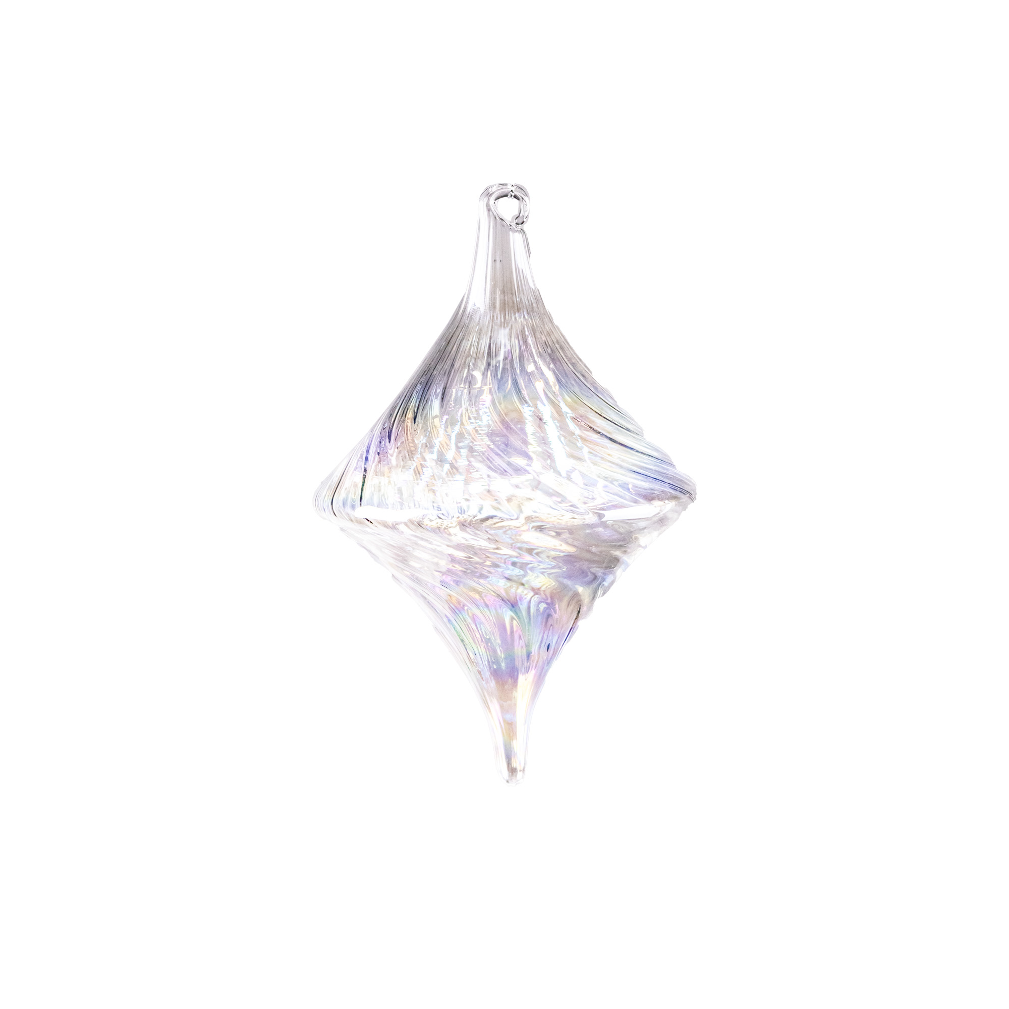 Glass christmas Drop, Transparent