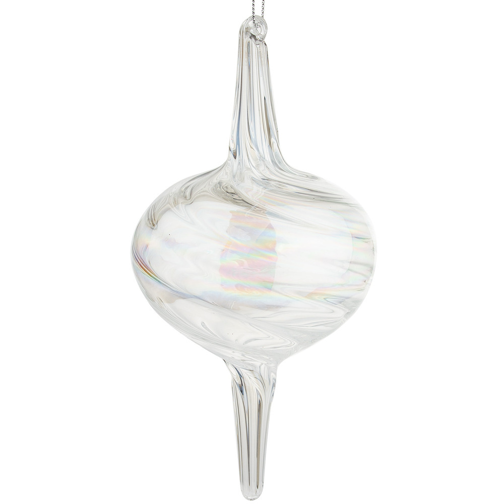 Christmas tree decoration Glass, Transparent