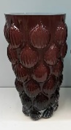 Glass vase Pomegranate