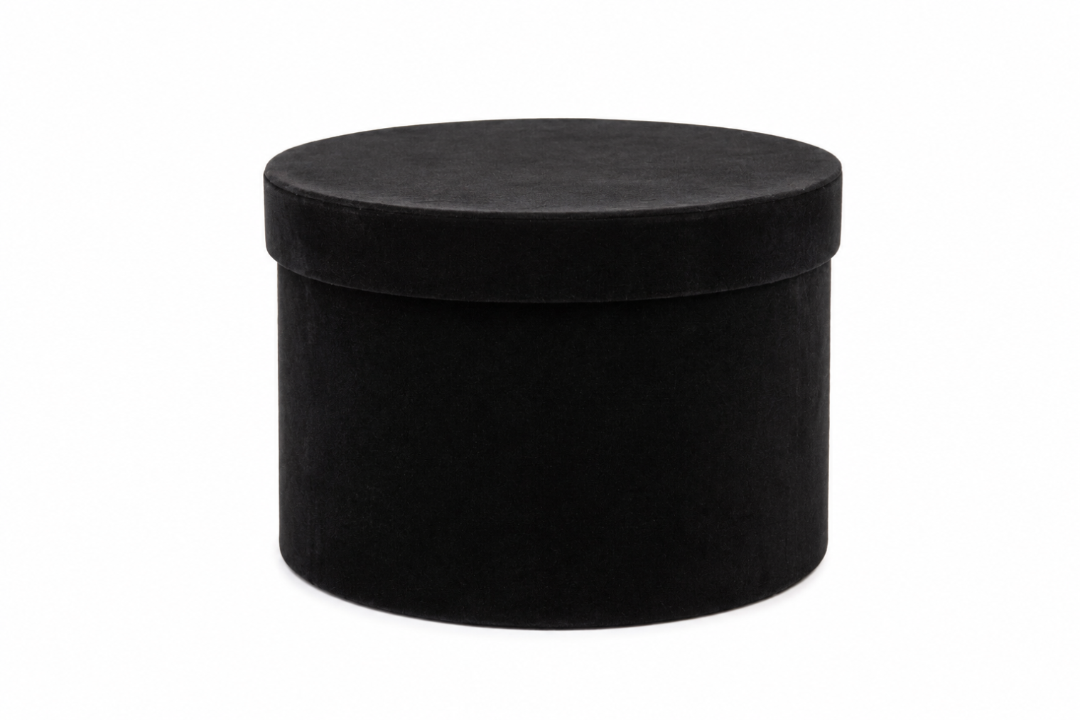 Flower box Velvet D25xH16, D22xH15, D18xH14cm, 3pcs