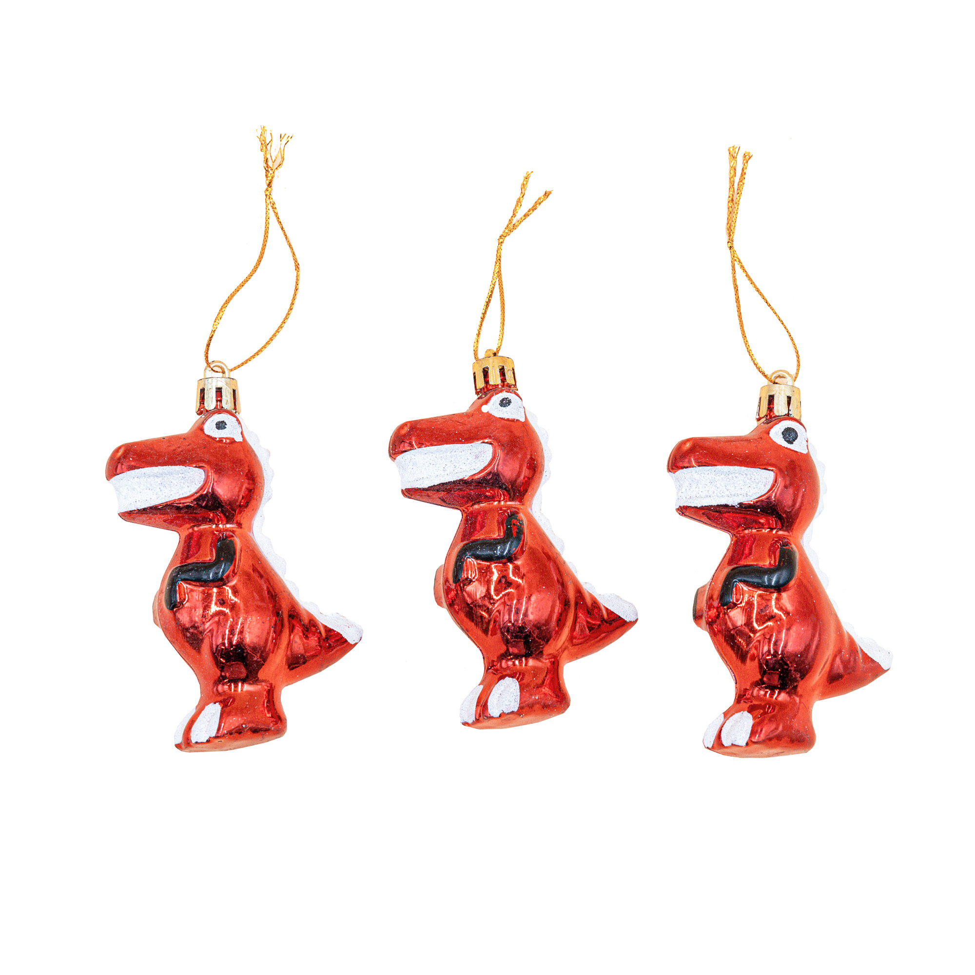 Chrisrtmas decoration dragon, 3pcs