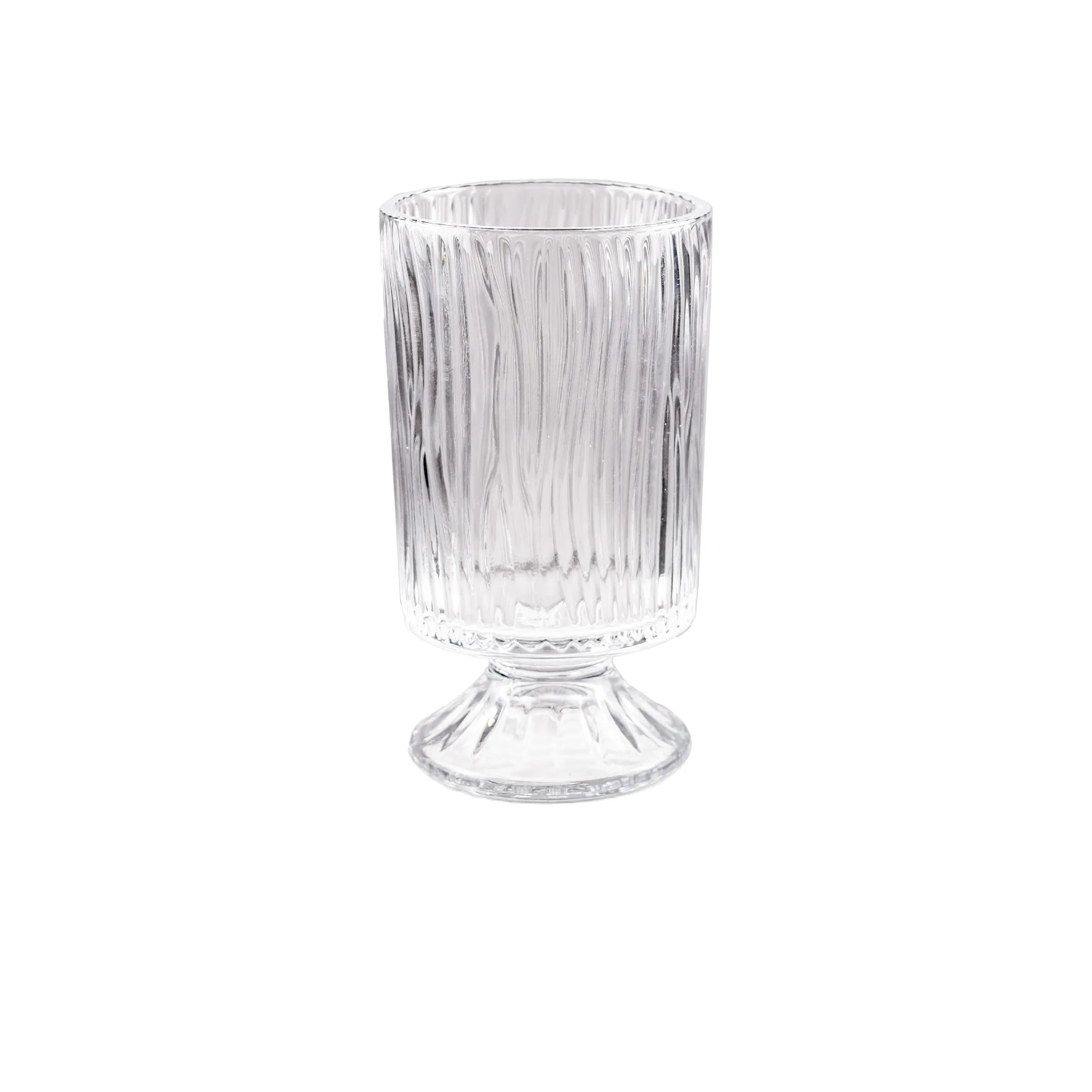 Glass vase Stripes crystal