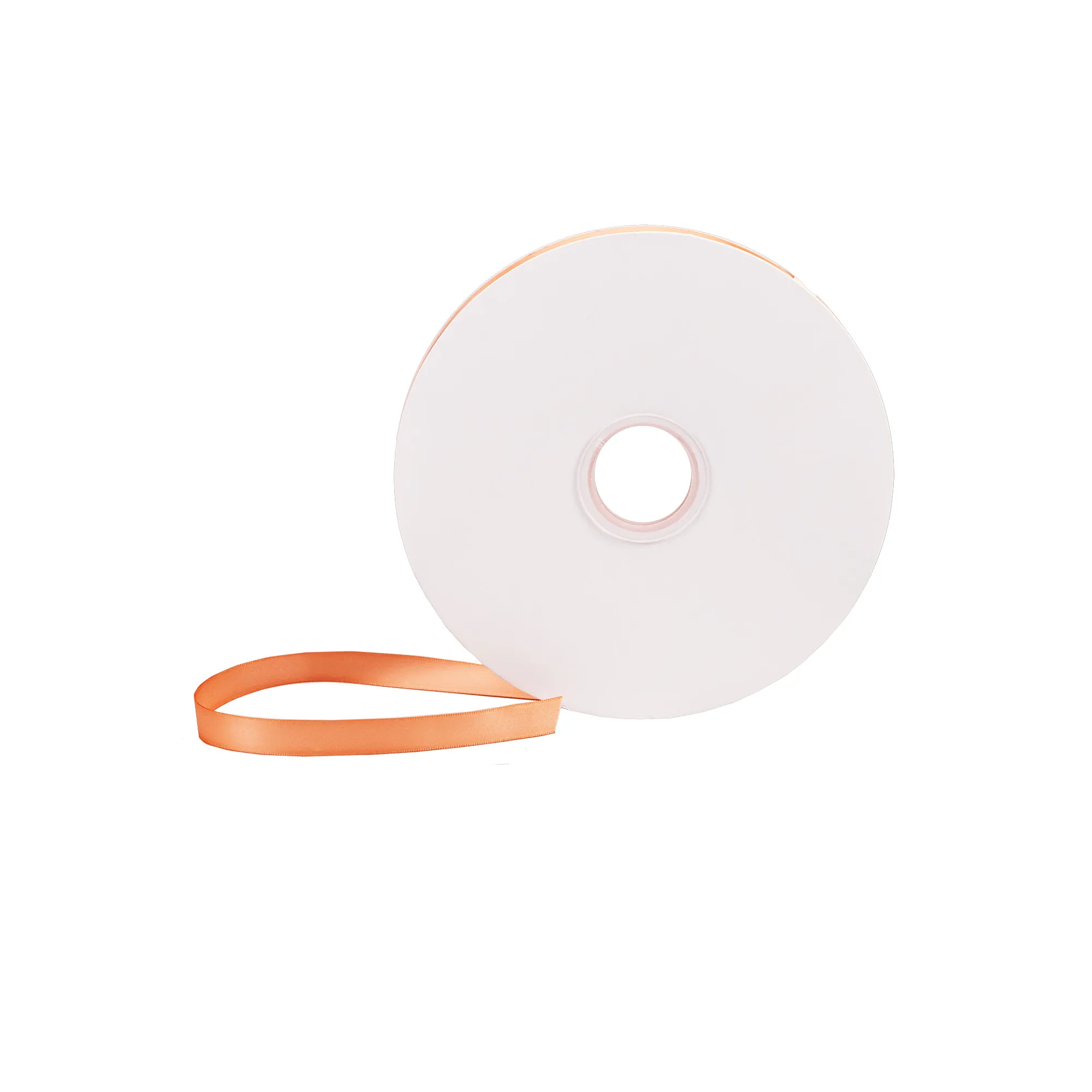 Premium satin ribbon, 100y x 120 mm, Peach