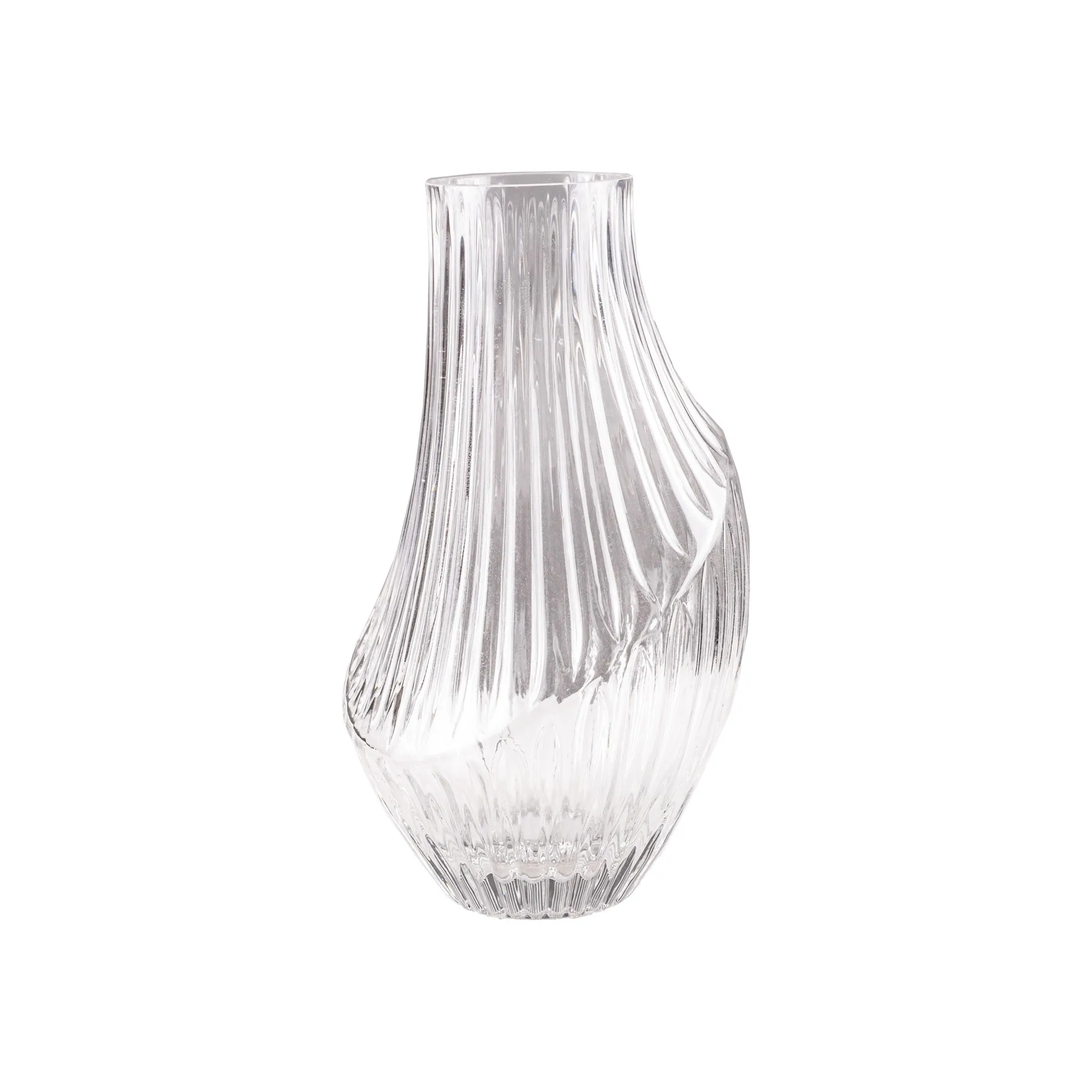 Glass vase,D20xH 35 cm, Transparent