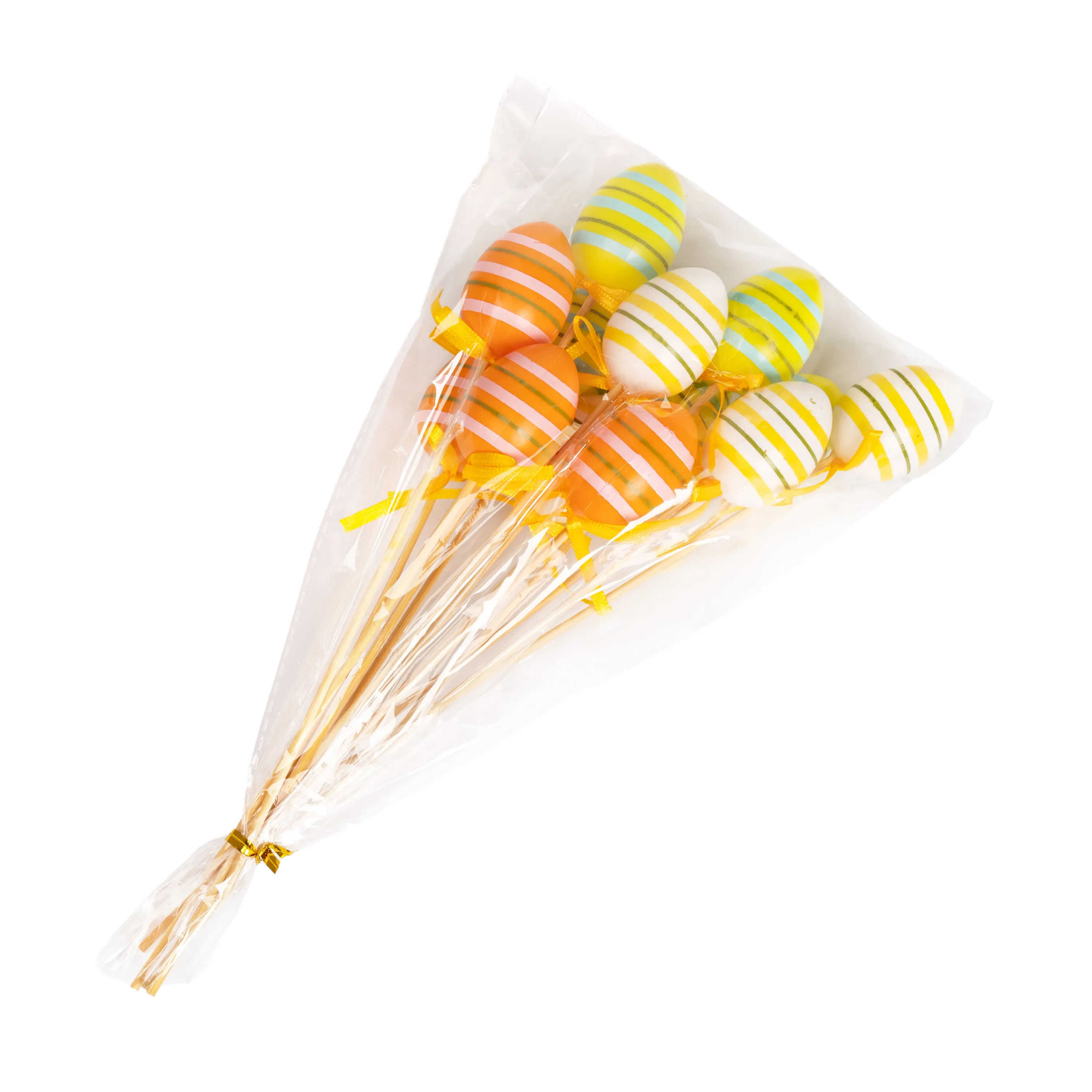 Easter decoration Egg on stick，12pcs