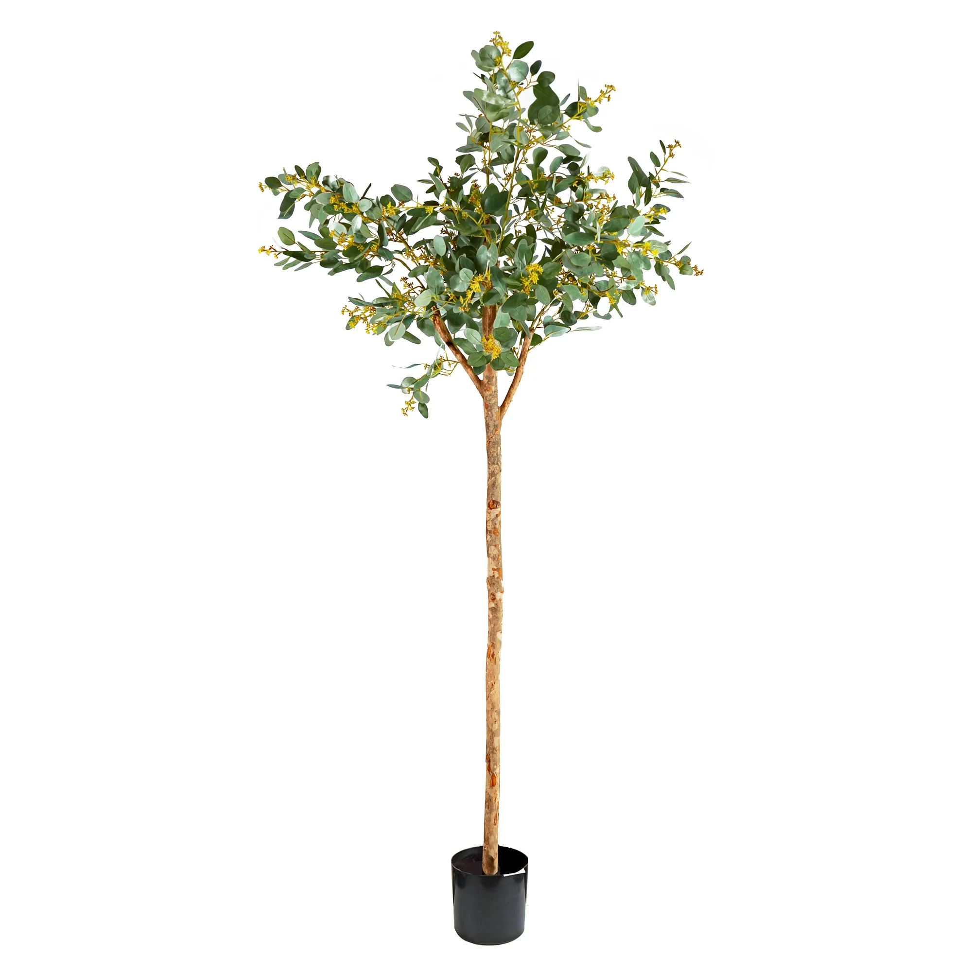 Artificial poppel ball tree with real trunk 702LVS