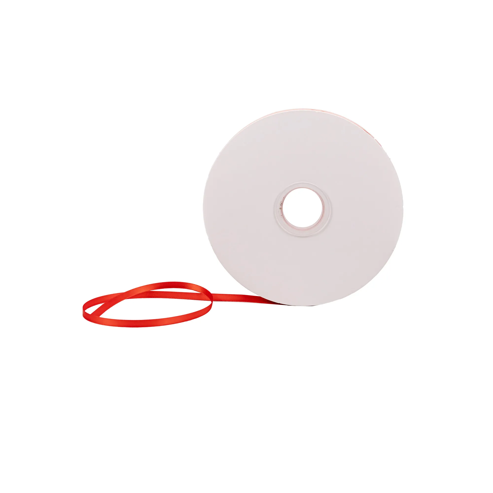 Premium satin ribbon, 100y x 60 mm, Poppy Red