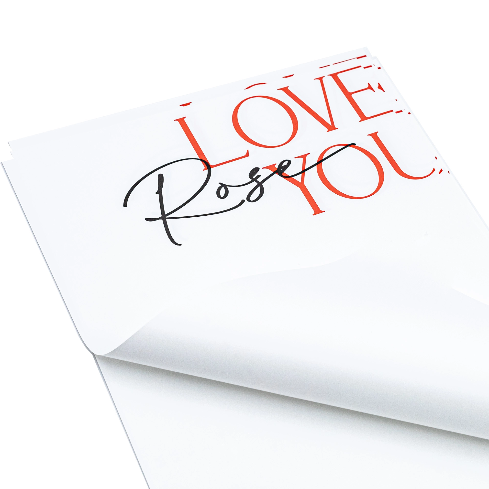 Film LOVE 68 mic, 20 pcs | Wholesale flowers, plants and supplies Film LOVE 68 mic, 20 pcs