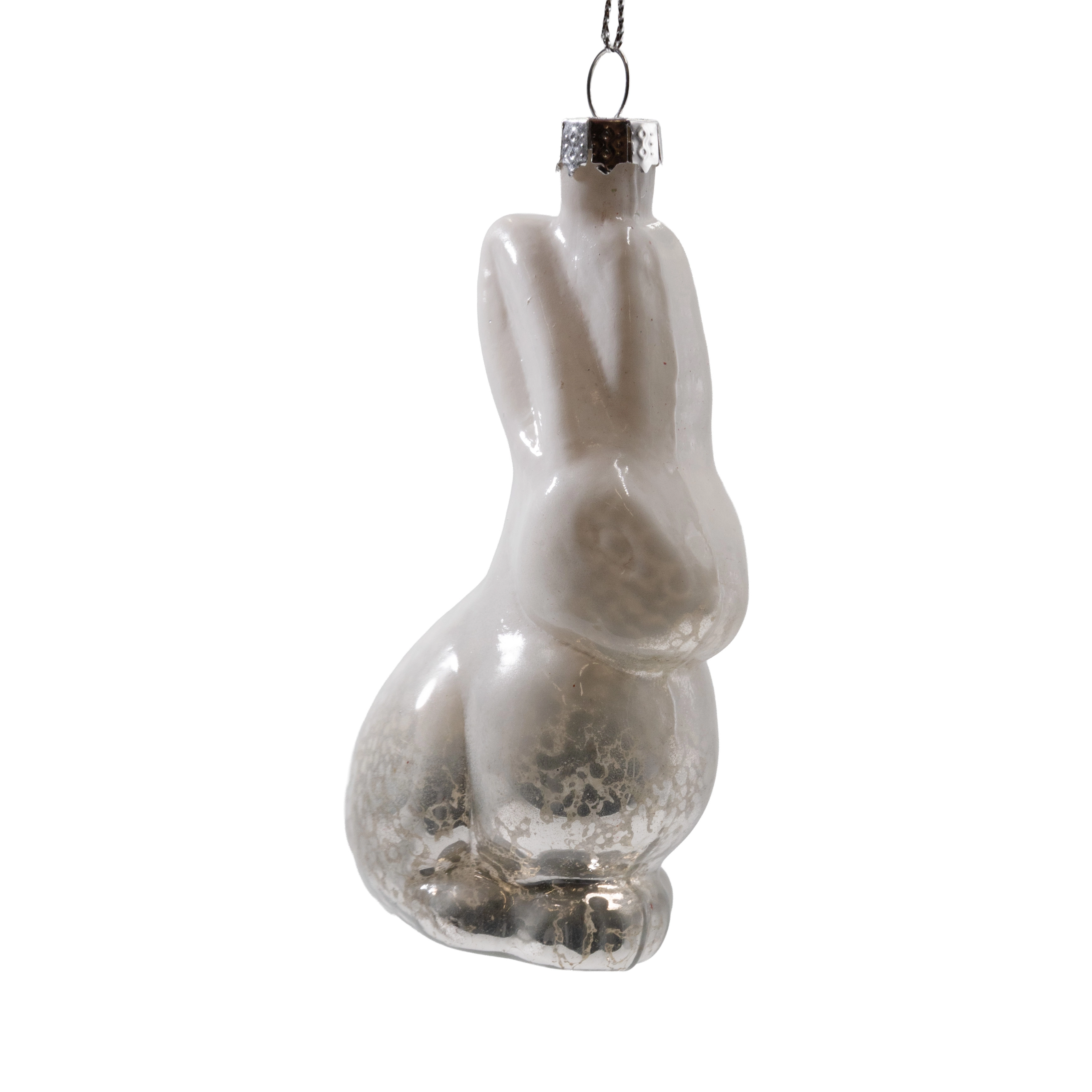 Glass Christmas decoration Rabbit | Wholesale flowers, plants and supplies Glass Christmas decoration Rabbit