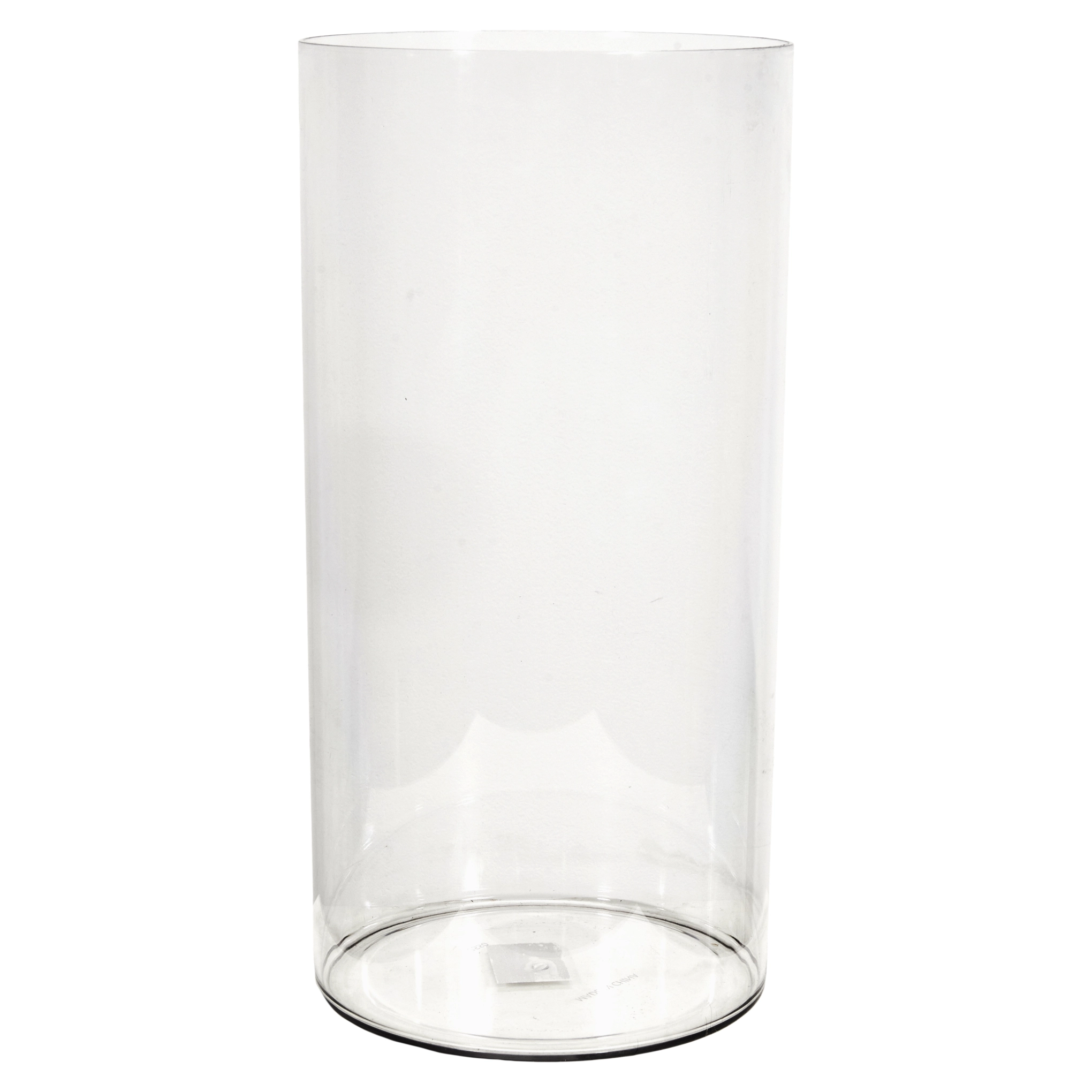 Plastic vase Cylinder