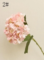 Artificial hydrangea