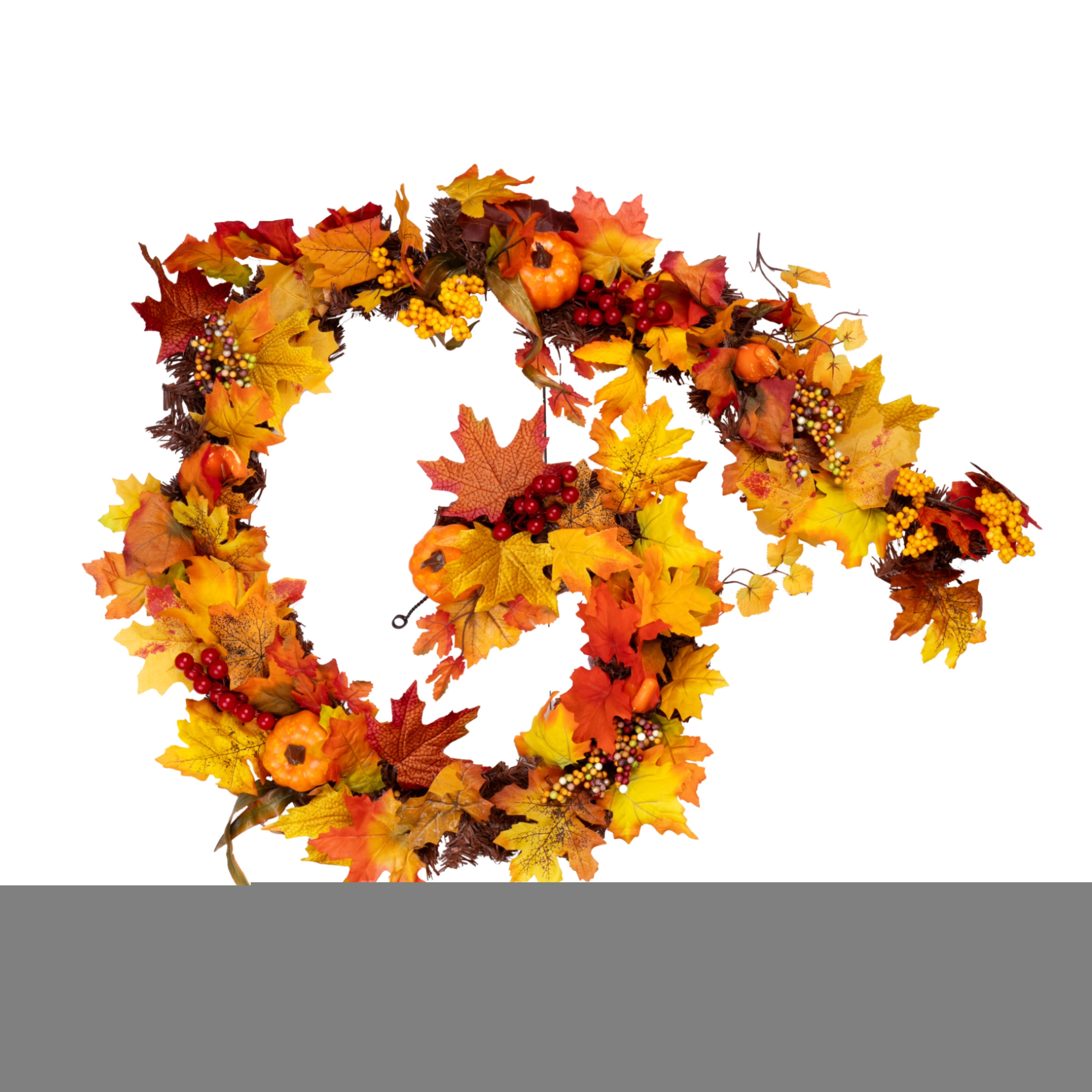 Autumn garland