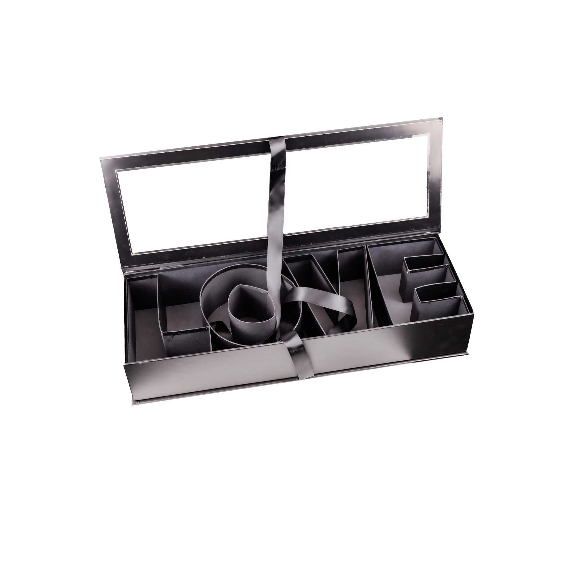 Flower box LOVE with window | Wholesale flowers, plants and supplies Flower box LOVE with window