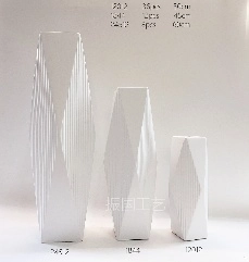 Ceramic vase romb