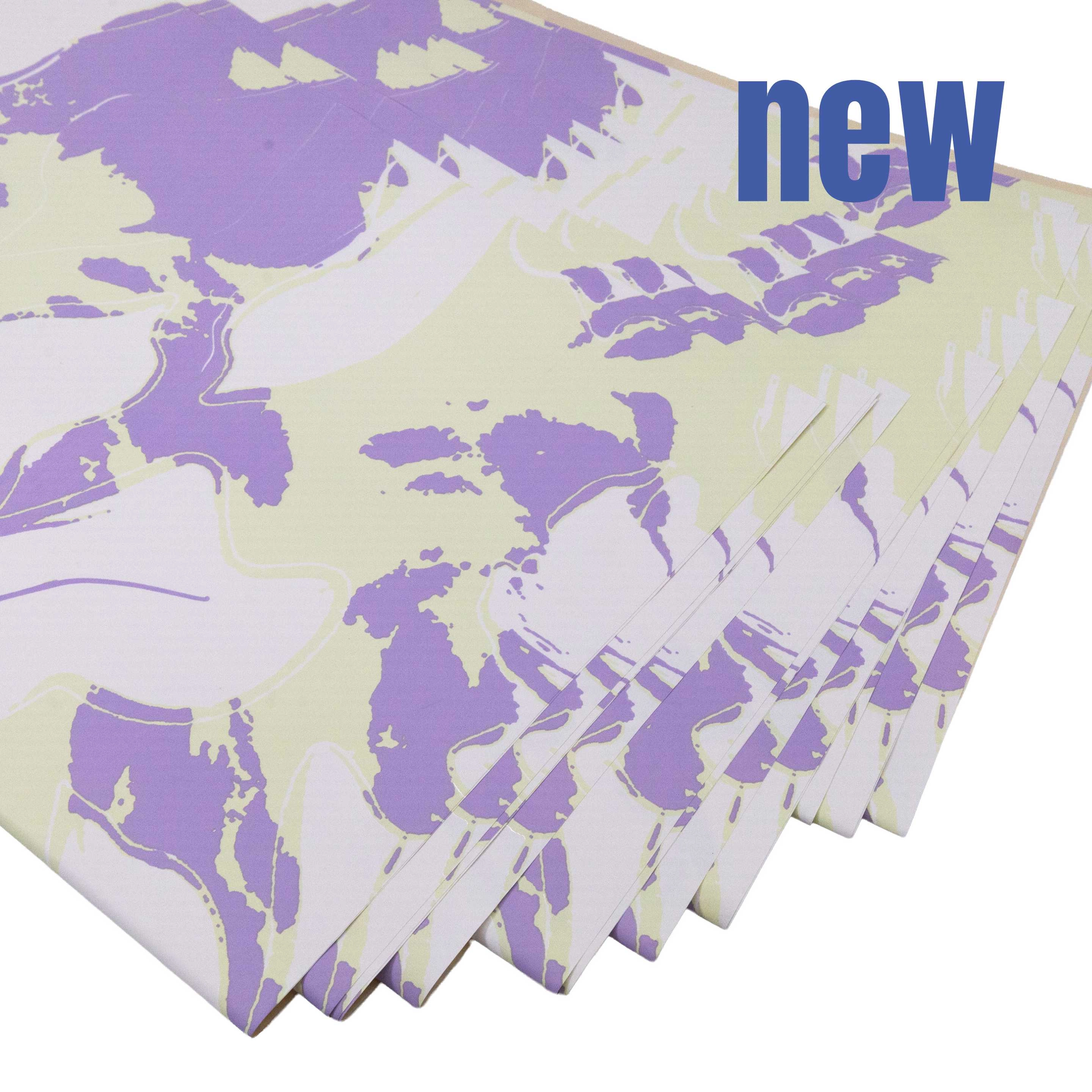 Double side film Flowers, 20 pcs