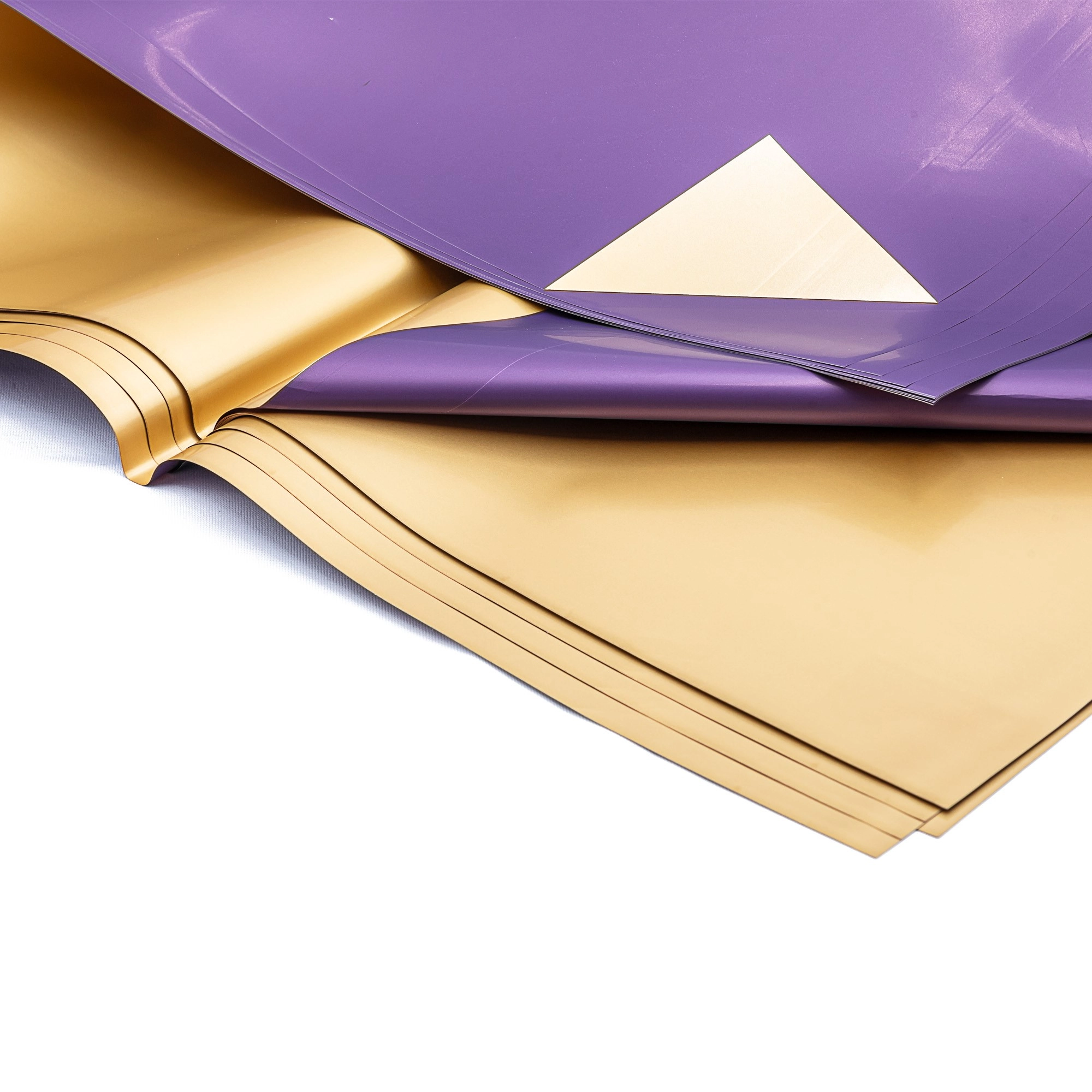 Double side film Gold 63mic, 20pcs | Wholesale flowers, plants and supplies Double side film Gold 63mic, 20pcs
