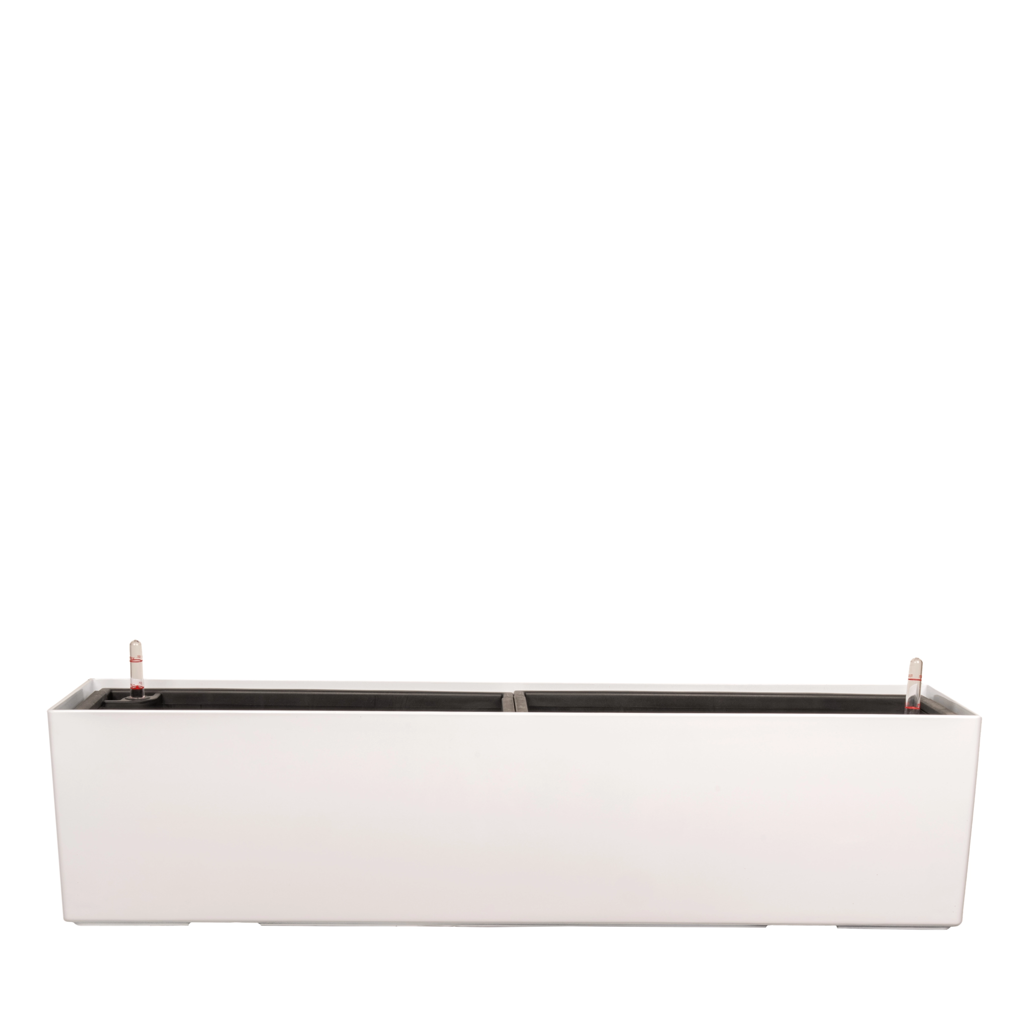 Self Watering system plant pot PLANTA VITA "Balcony Matt white"