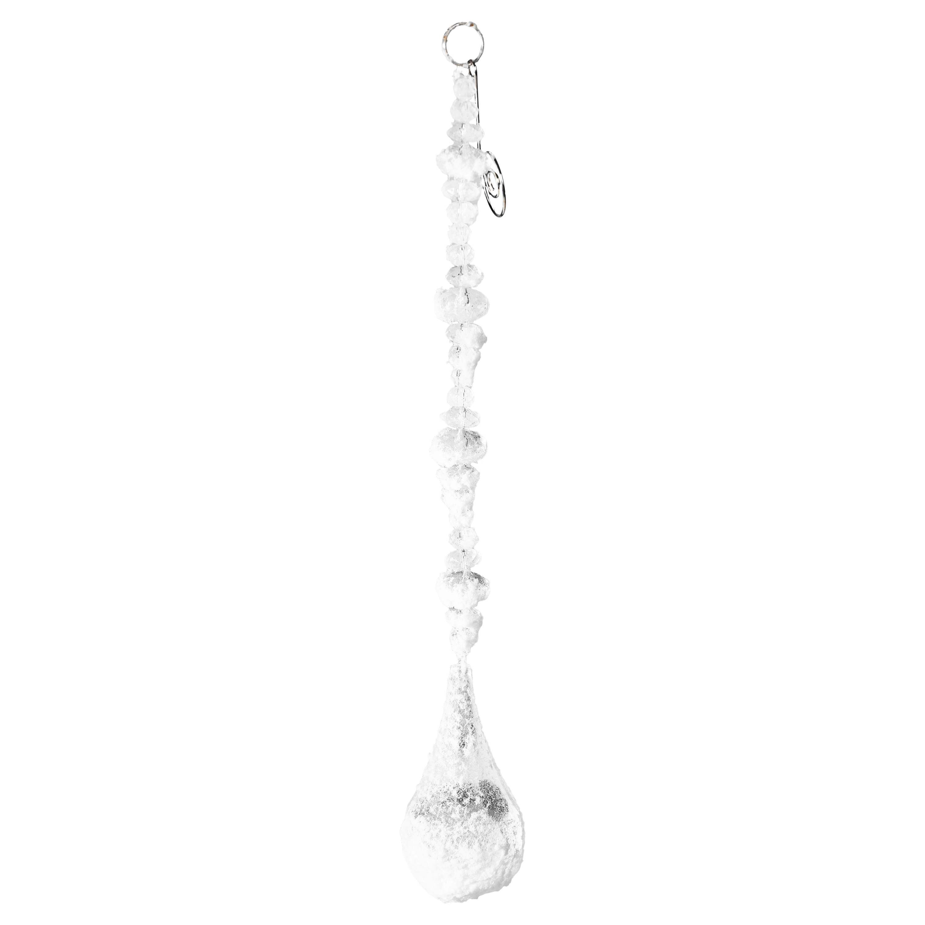 Christmas crystal acrylic iced