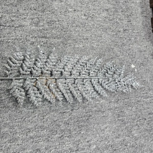 Christmas spray fern, 55cm, Silver