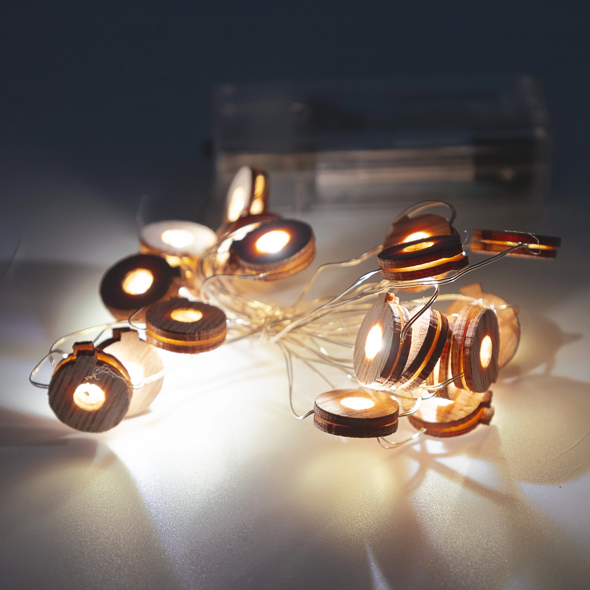 Christmas LED garland assorted