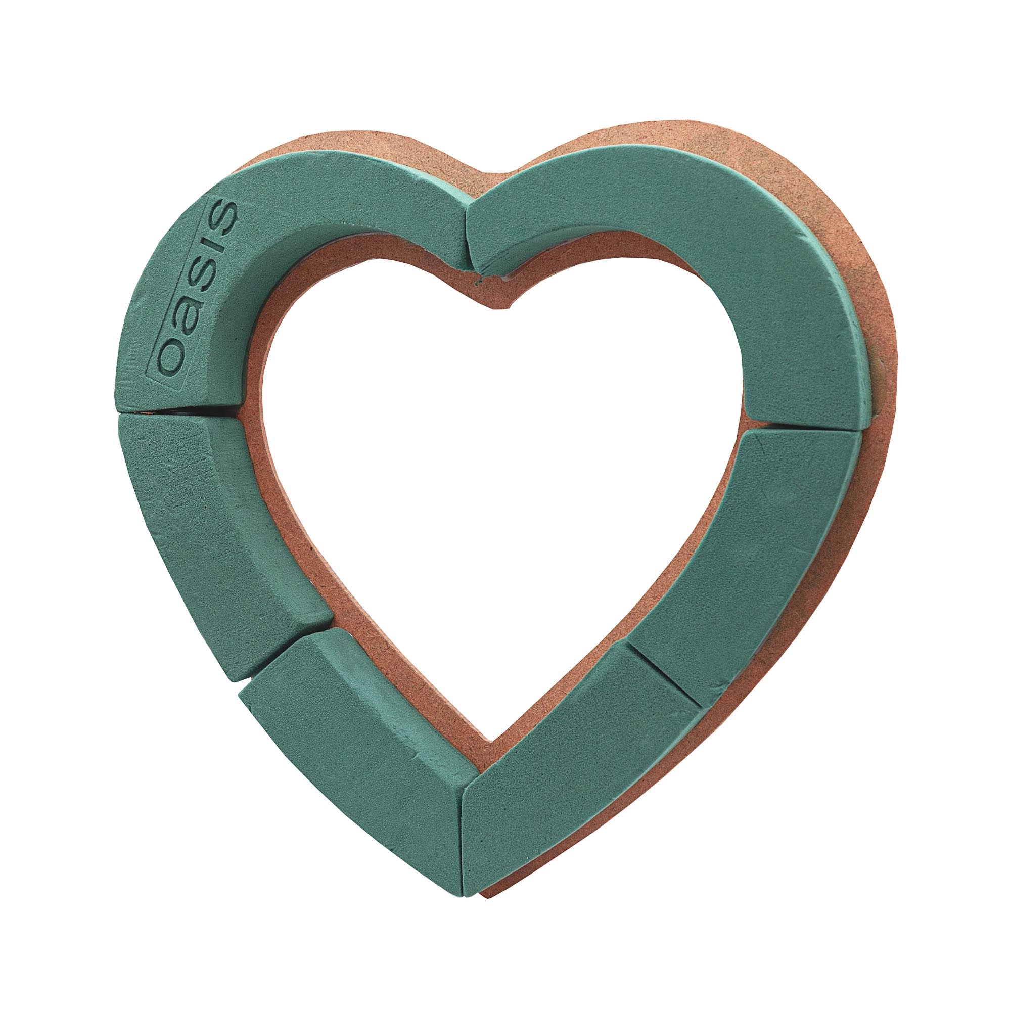 Oasis Open Heart with backing | Wholesale flowers, plants and supplies Oasis Open Heart with backing