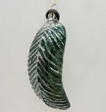 Glass Christmas decoration Feather