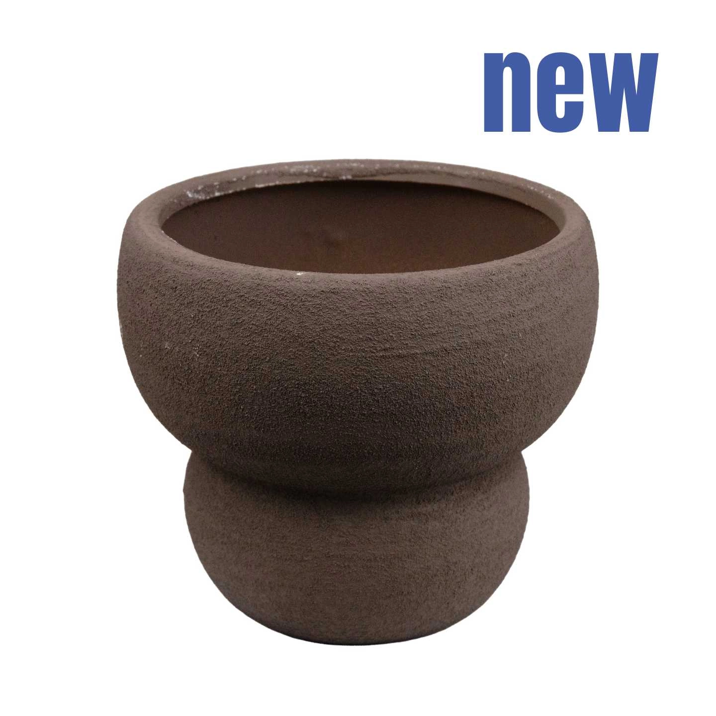 Ceramic pot knobby leggy | Wholesale flowers, plants and supplies Ceramic pot knobby leggy