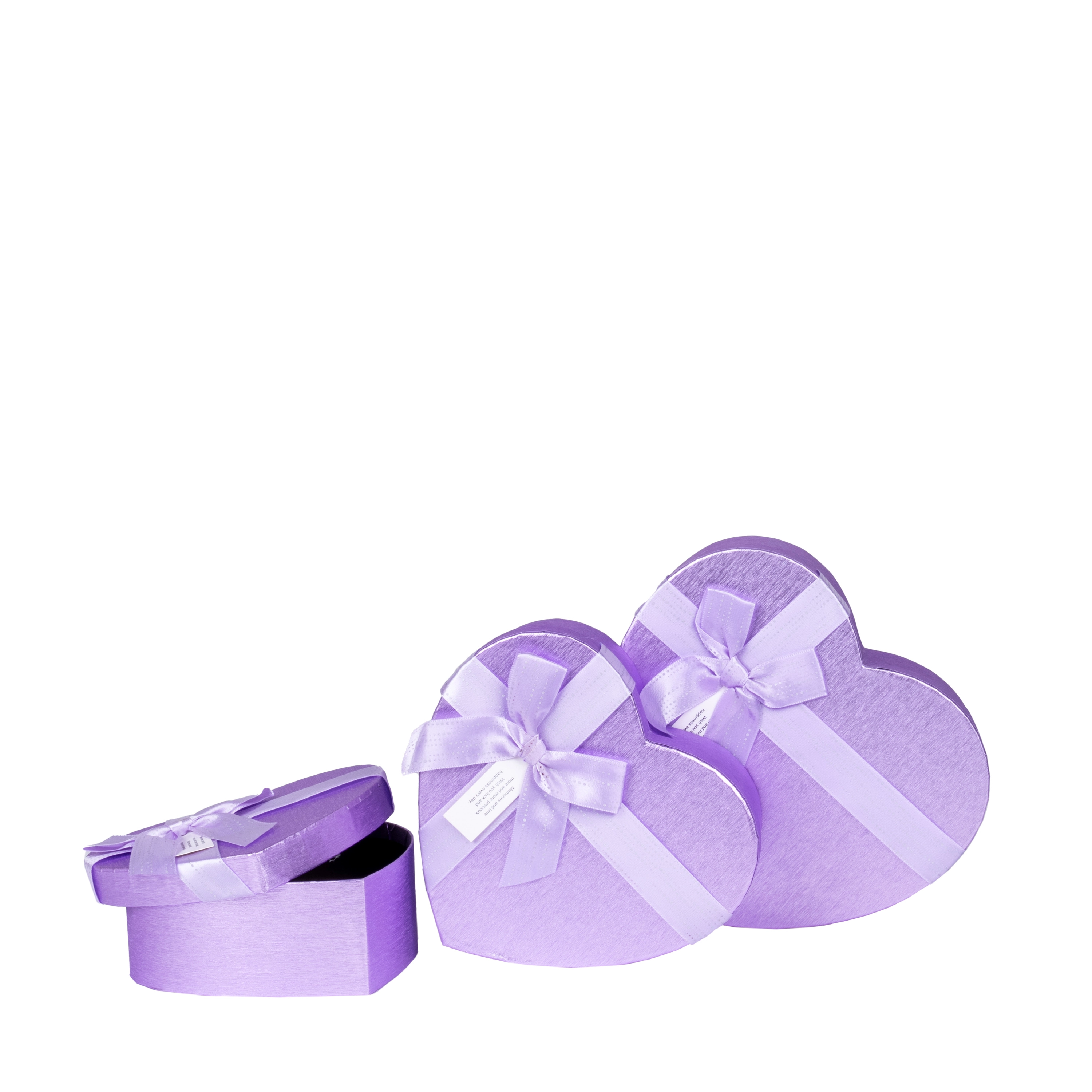 Flower box Heart 22xH9, 19xH7,5, 16xH6cm, 3pcs