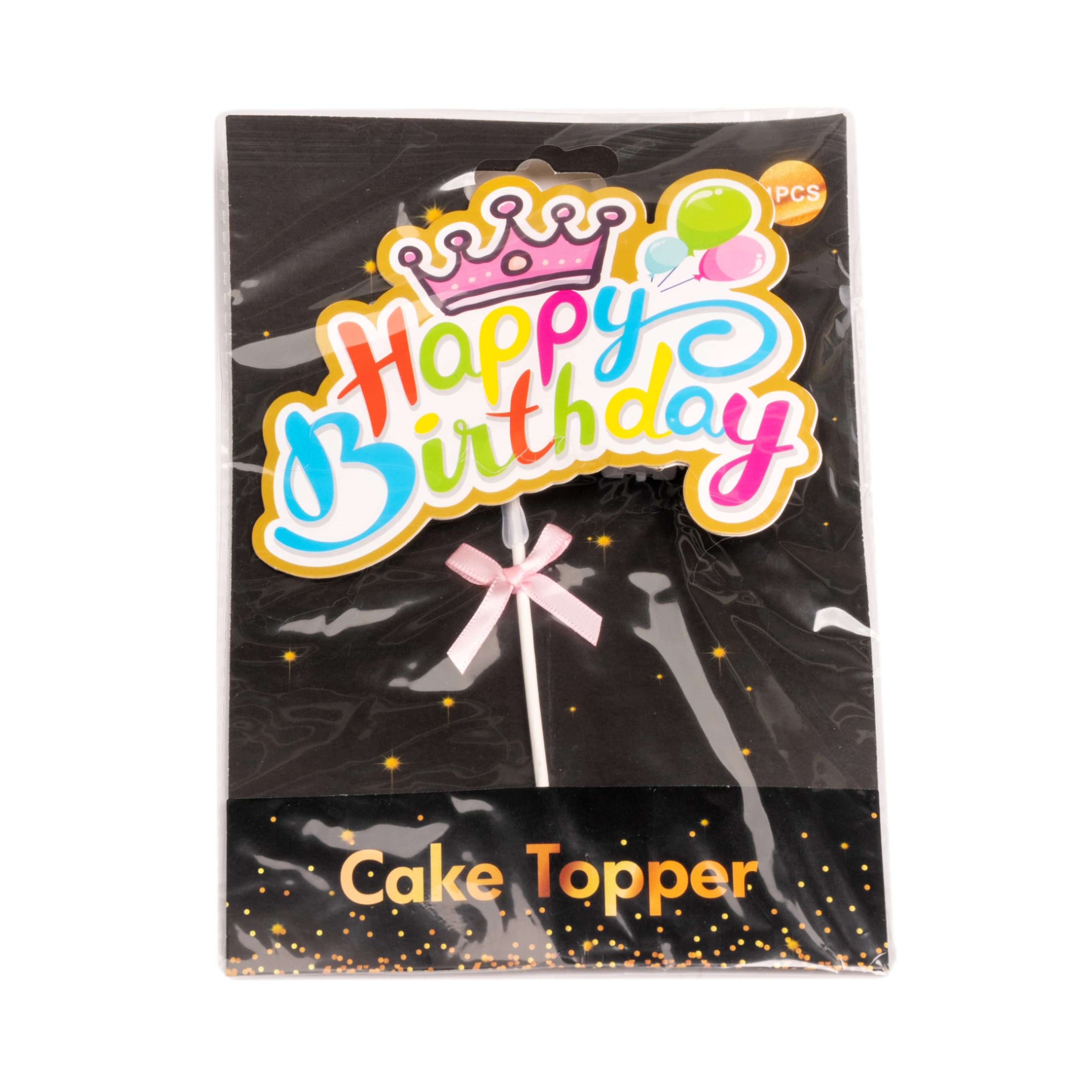 Cake stick Castle with Led | Wholesale flowers, plants and supplies Cake stick Castle with Led