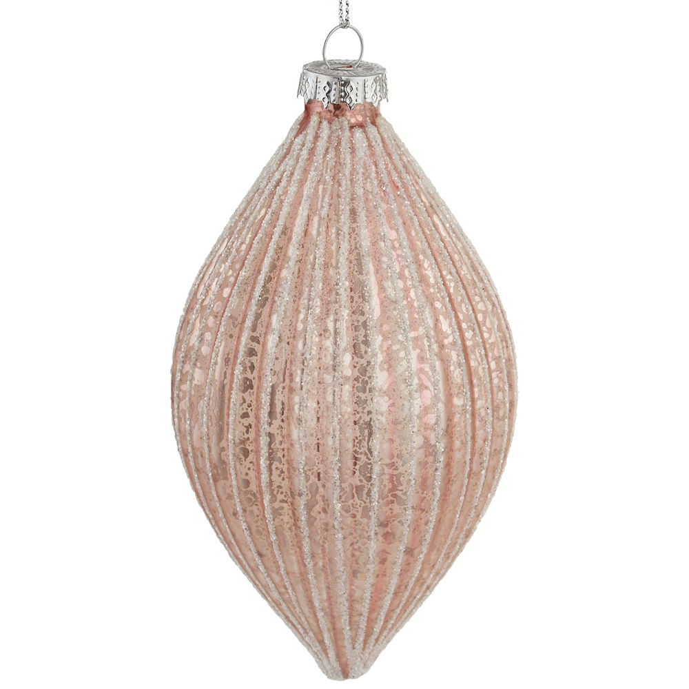 Christamas tree decoration Shiny Glass, Pink | Wholesale flowers, plants and supplies Christamas tree decoration Shiny Glass, Pink
