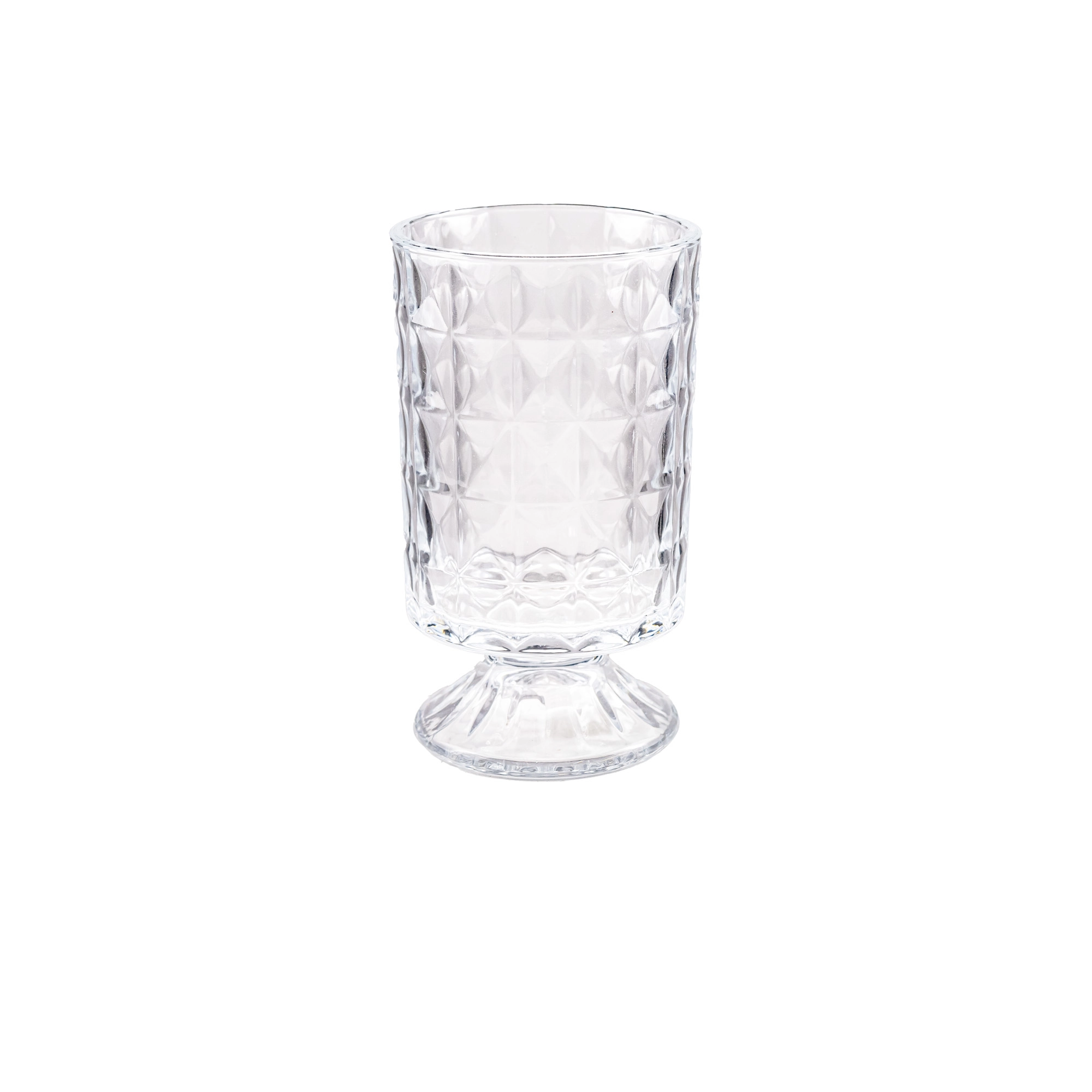 Glass vase Rectangular crystal