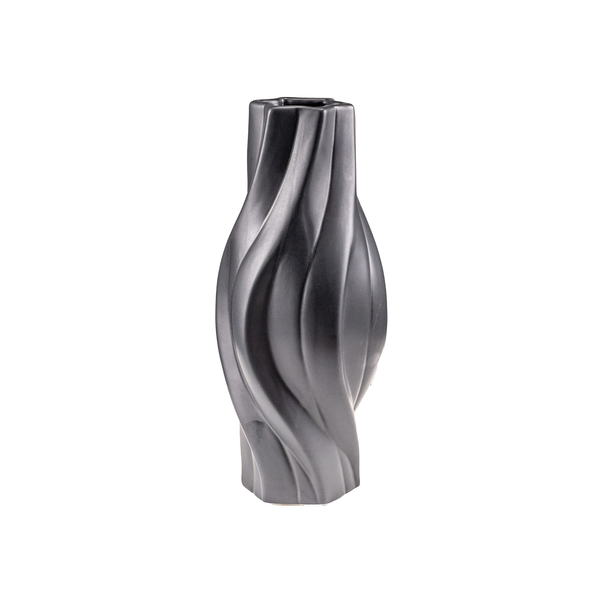 Ceramic vase Wave | Wholesale flowers, plants and supplies Ceramic vase Wave
