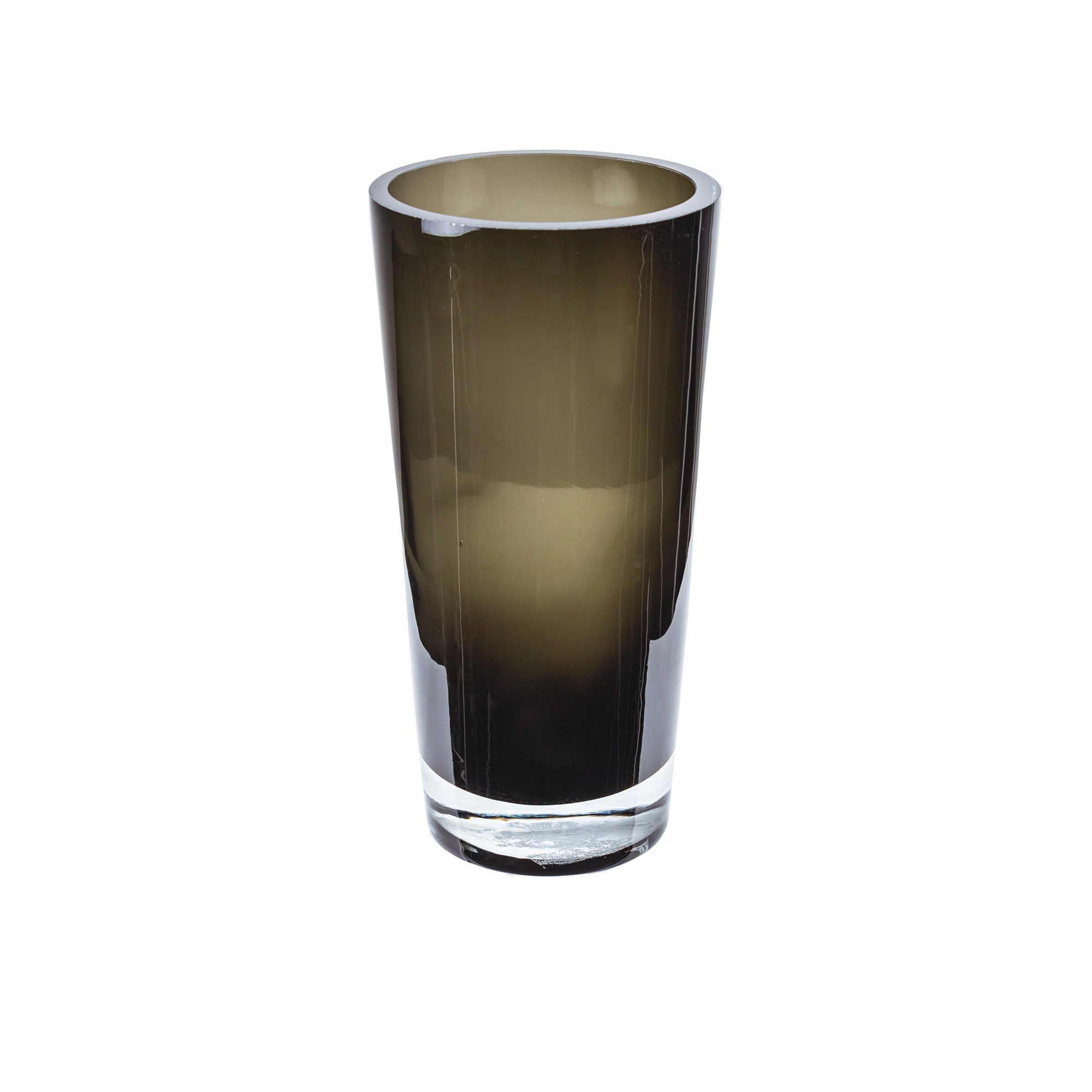 Glass Vase Smoky