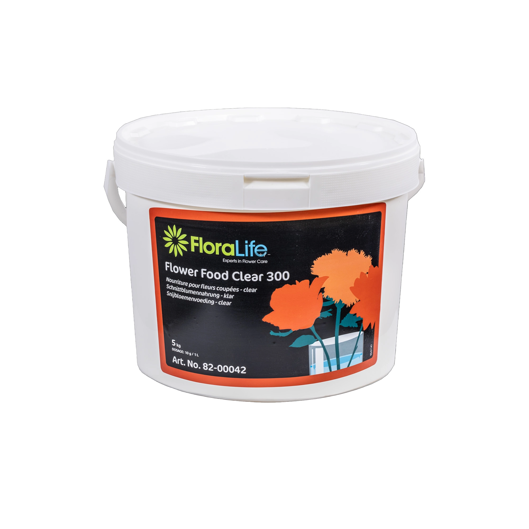 Oasis Floralife Flower Food "Crystal Clear 300" 5kg | Wholesale flowers, plants and supplies Oasis Floralife Flower Food "Crystal Clear 300" 5kg