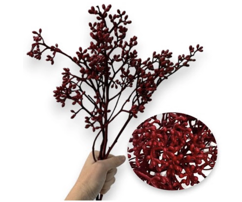 Eucalyptus doll cluster red