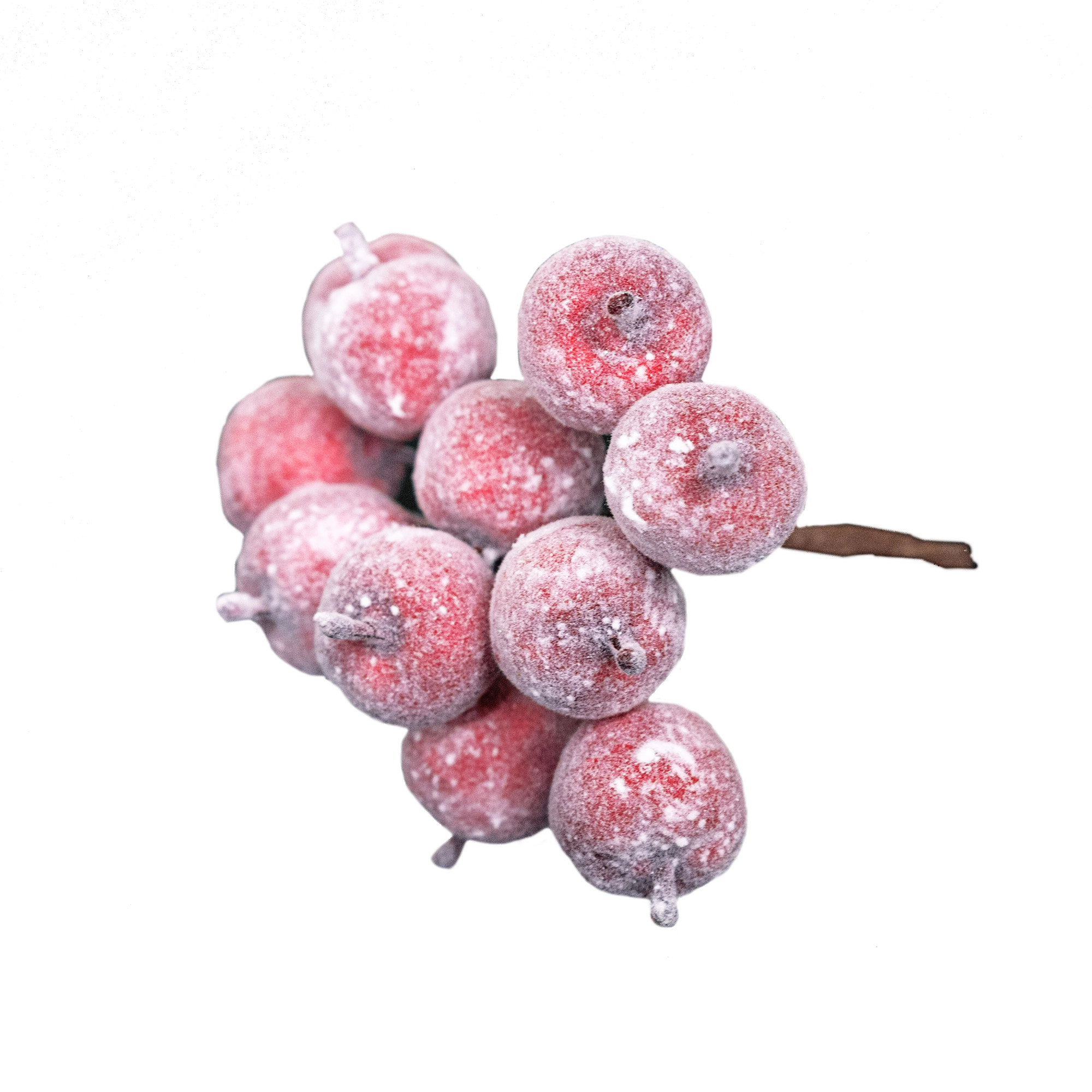 Small snow finish apples pick, 12 pcs | Wholesale flowers, plants and supplies Small snow finish apples pick, 12 pcs